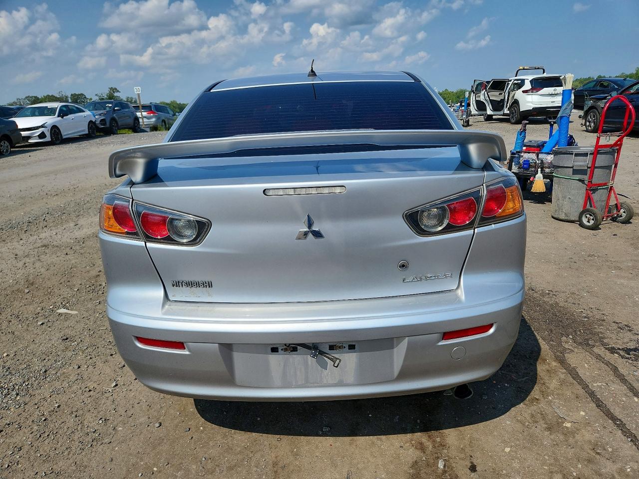 2011 Mitsubishi Lancer Es/es Sport Silver vin: JA32U2FU5BU002288