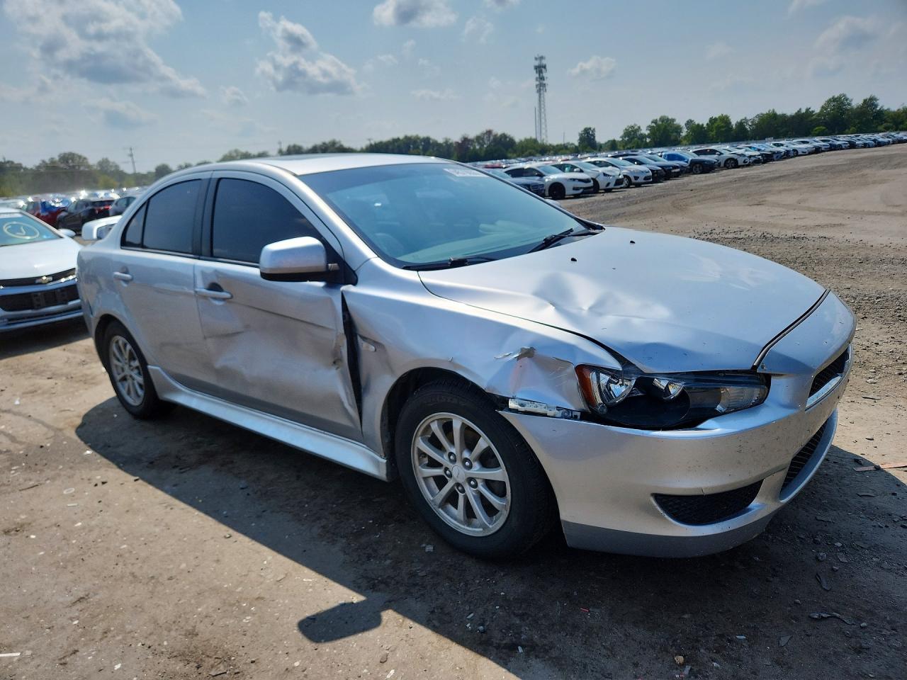 2011 Mitsubishi Lancer Es/es Sport Silver vin: JA32U2FU5BU002288