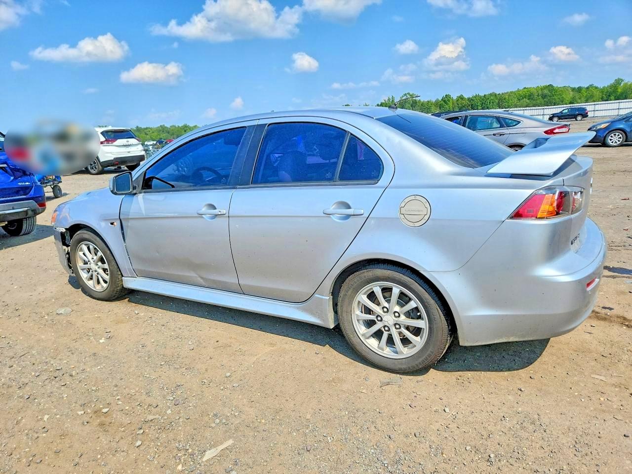 2011 Mitsubishi Lancer Es/es Sport Silver vin: JA32U2FU5BU002288