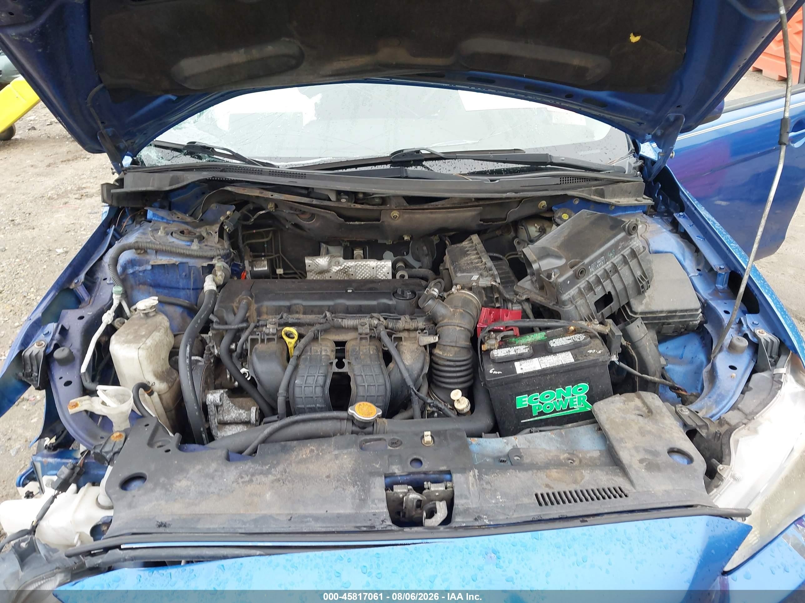 2011 Mitsubishi Lancer Es Blue vin: JA32U2FU5BU002310