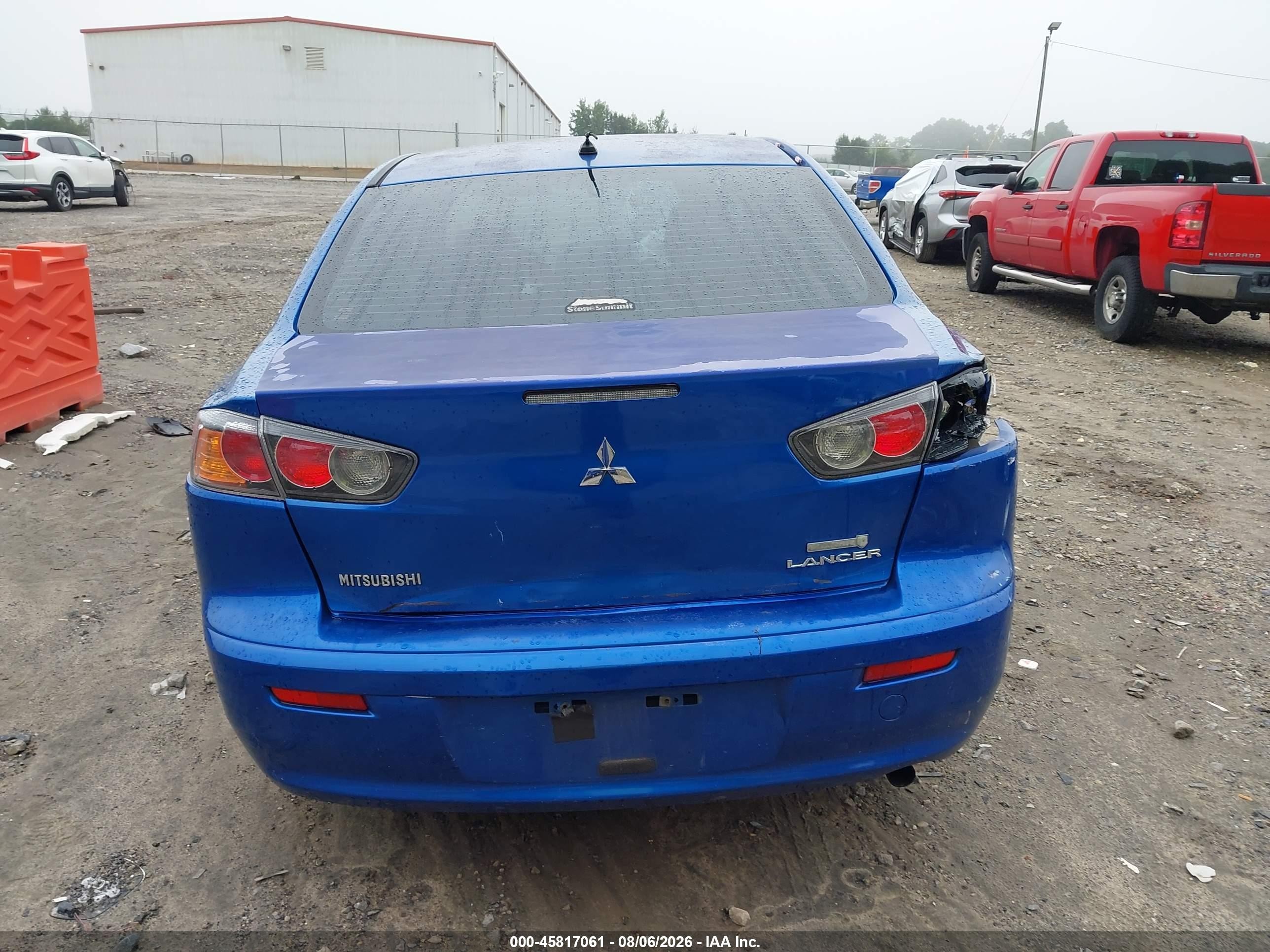 2011 Mitsubishi Lancer Es Blue vin: JA32U2FU5BU002310