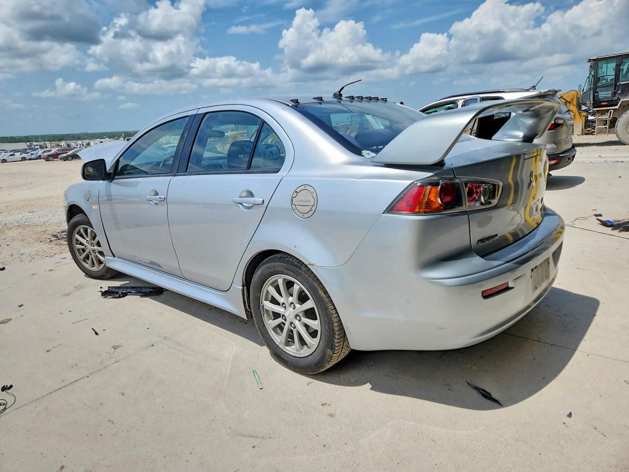 2011 Mitsubishi Lancer Silver vin: JA32U2FU5BU018538