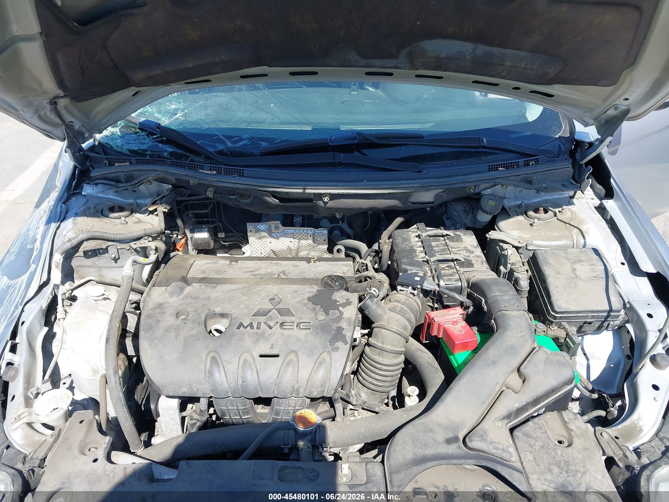 2012 Mitsubishi Lancer Es Silver vin: JA32U2FU5CU015964