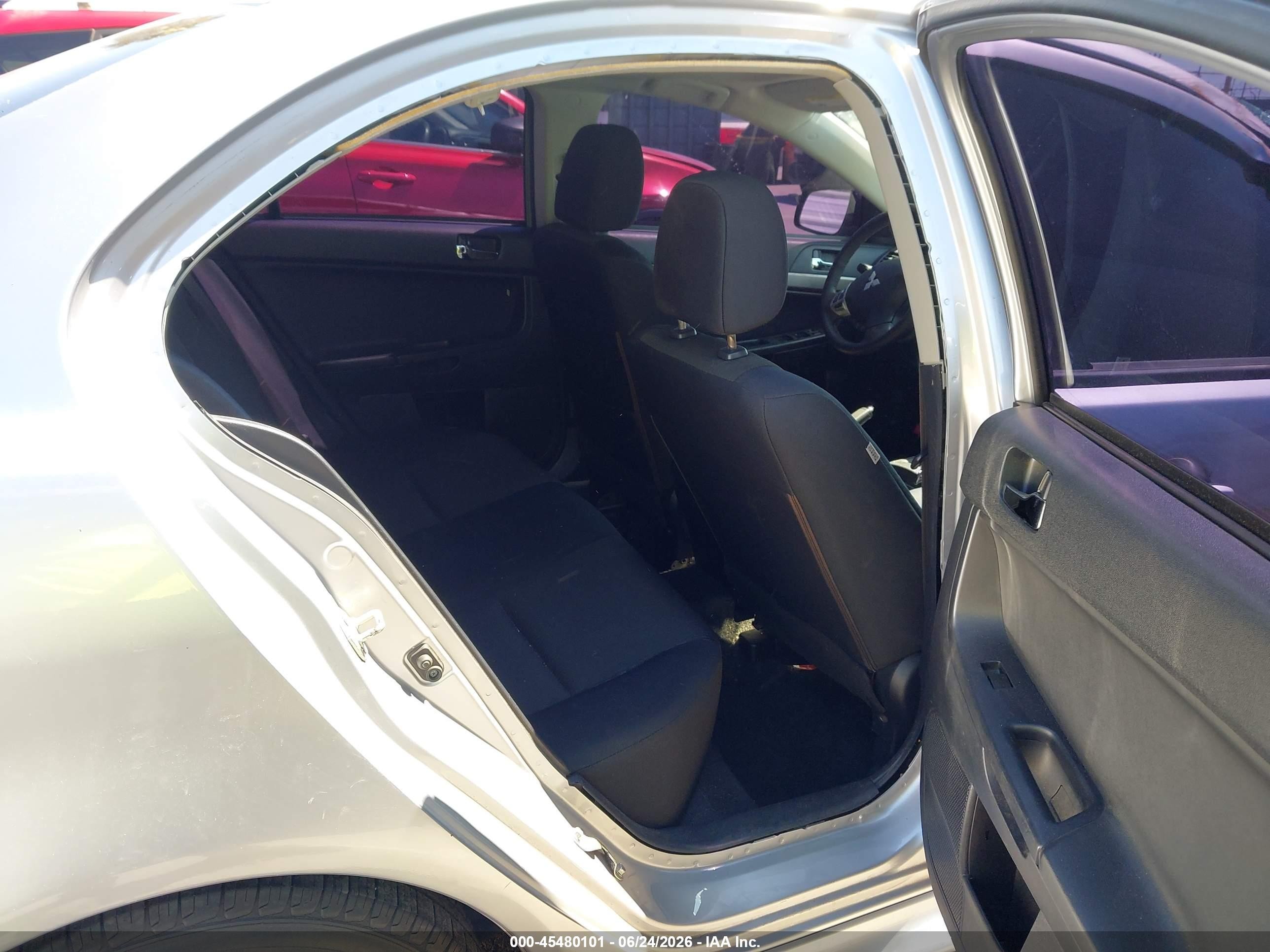 2012 Mitsubishi Lancer Es Silver vin: JA32U2FU5CU015964