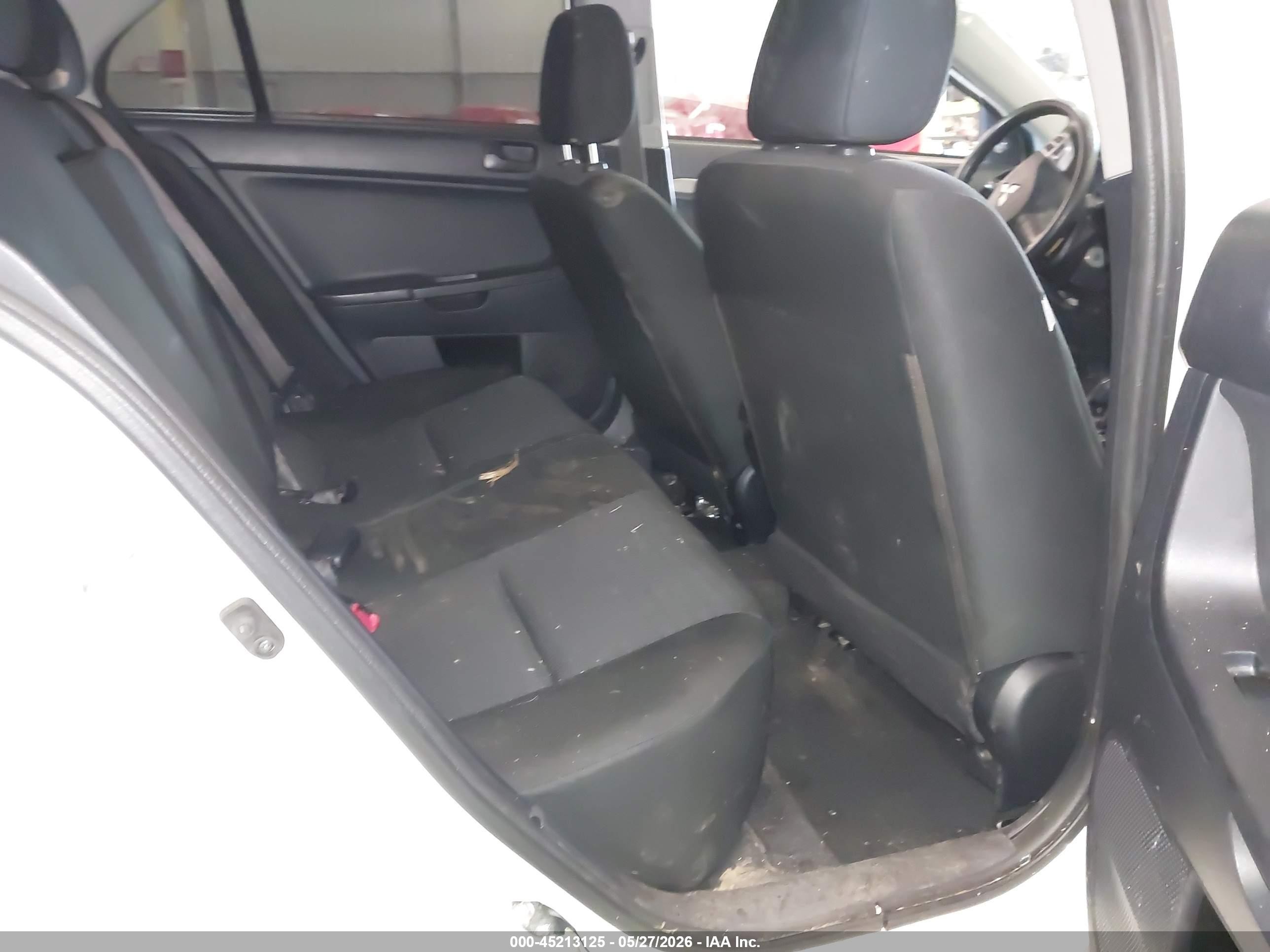 2013 Mitsubishi Lancer Es White vin: JA32U2FU5DU001094