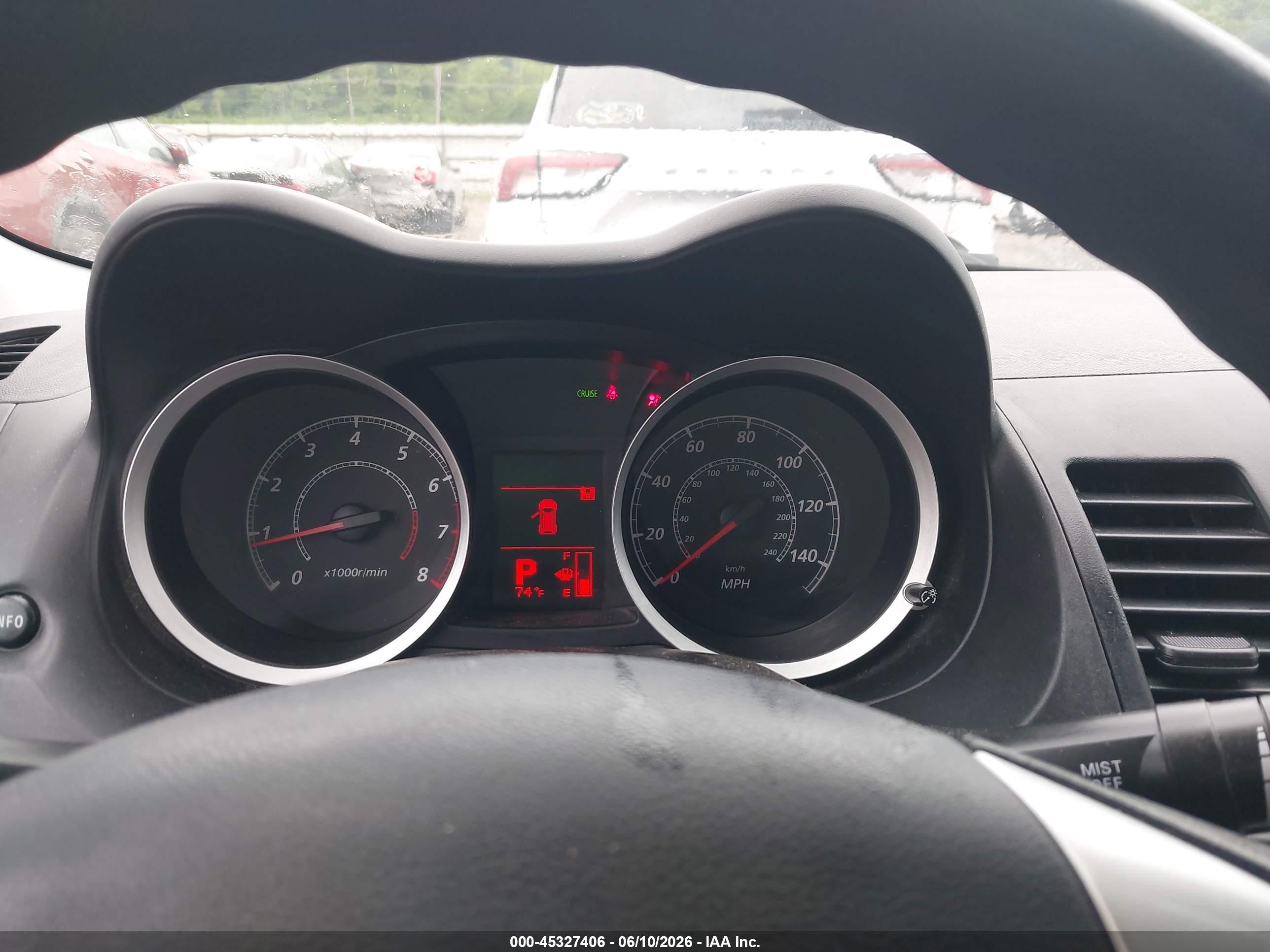 2013 Mitsubishi Lancer Es Серый vin: JA32U2FU5DU014248