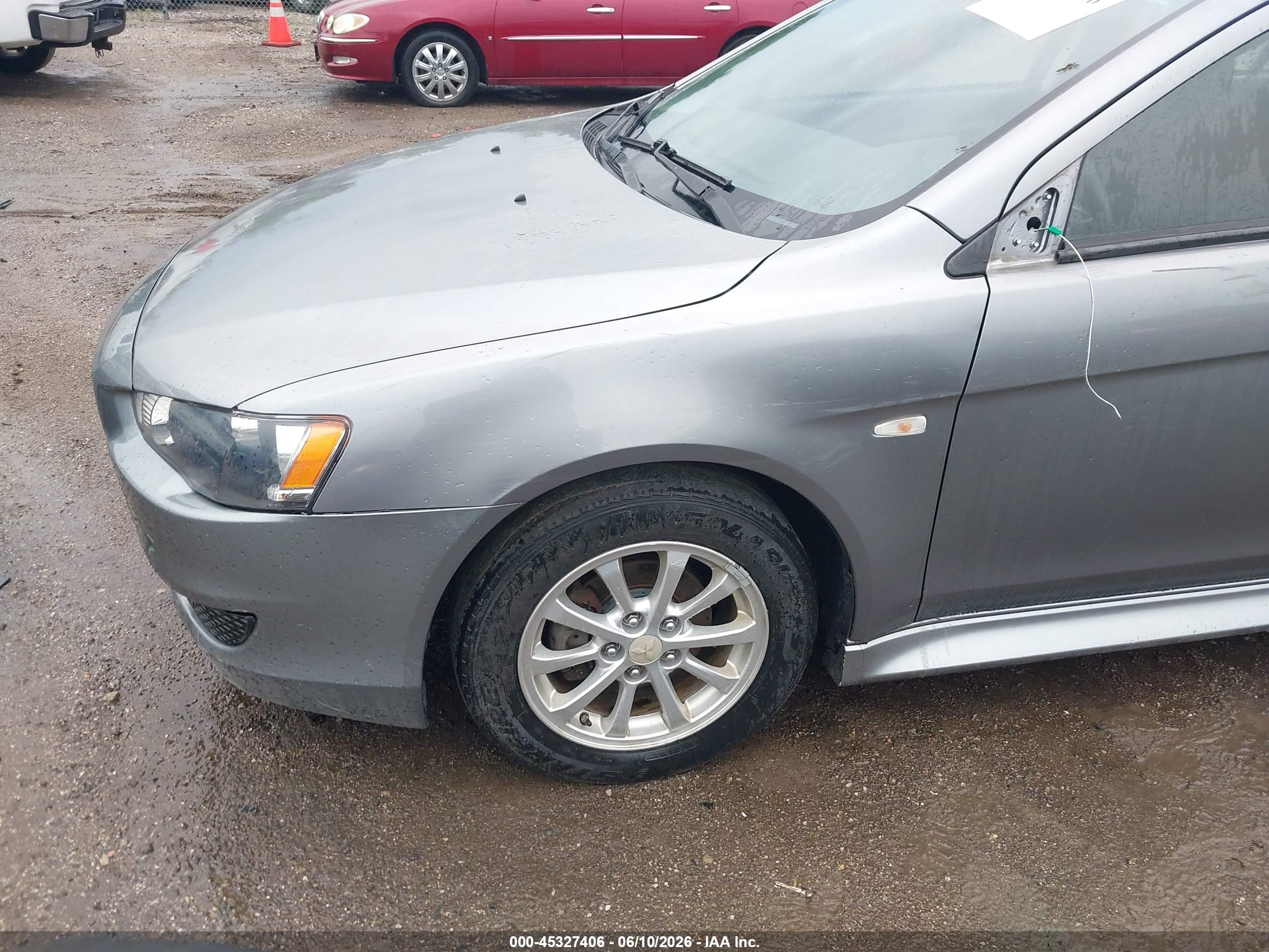 2013 Mitsubishi Lancer Es Серый vin: JA32U2FU5DU014248
