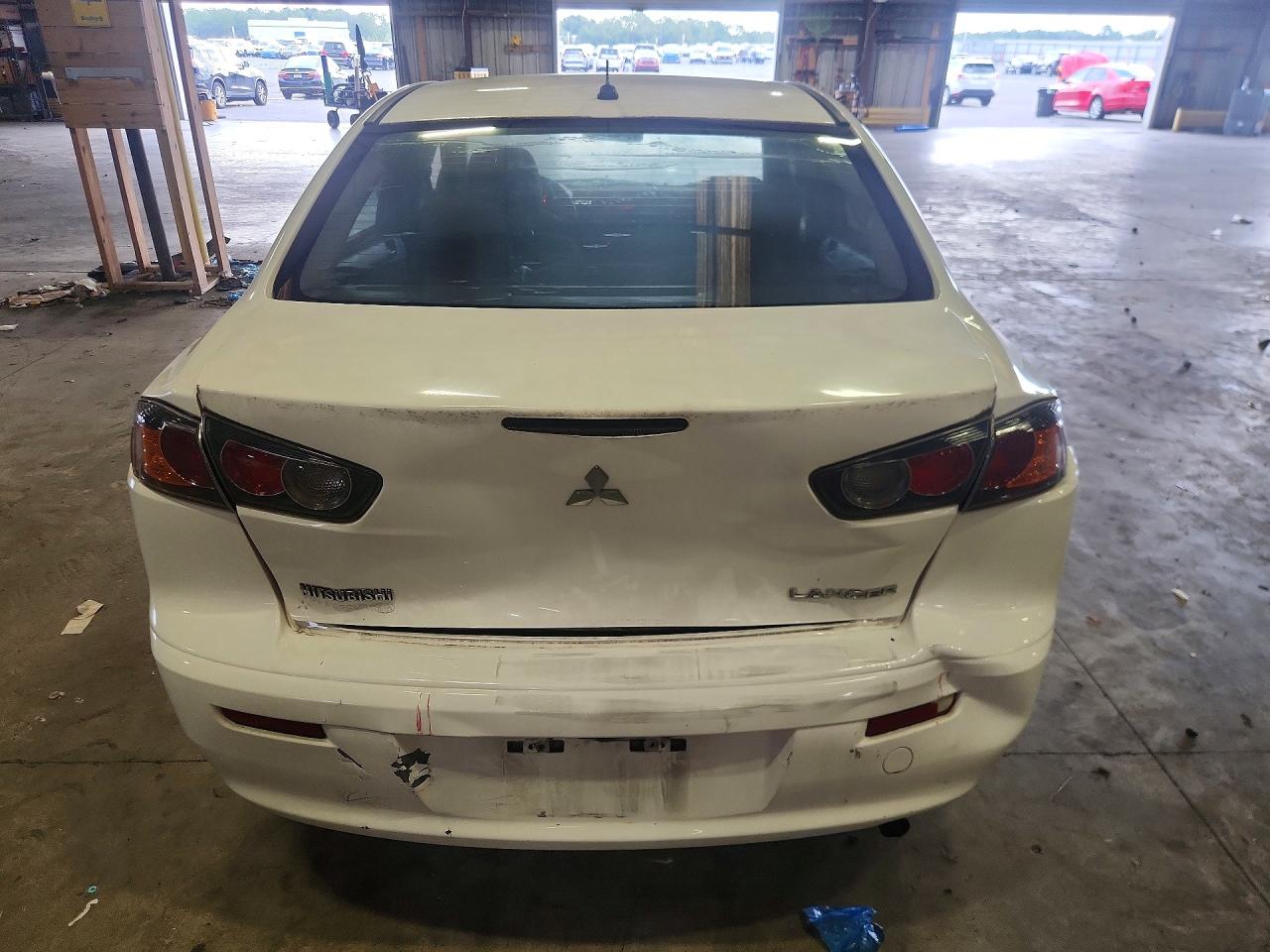 2013 Mitsubishi Lancer White vin: JA32U2FU5DU018154