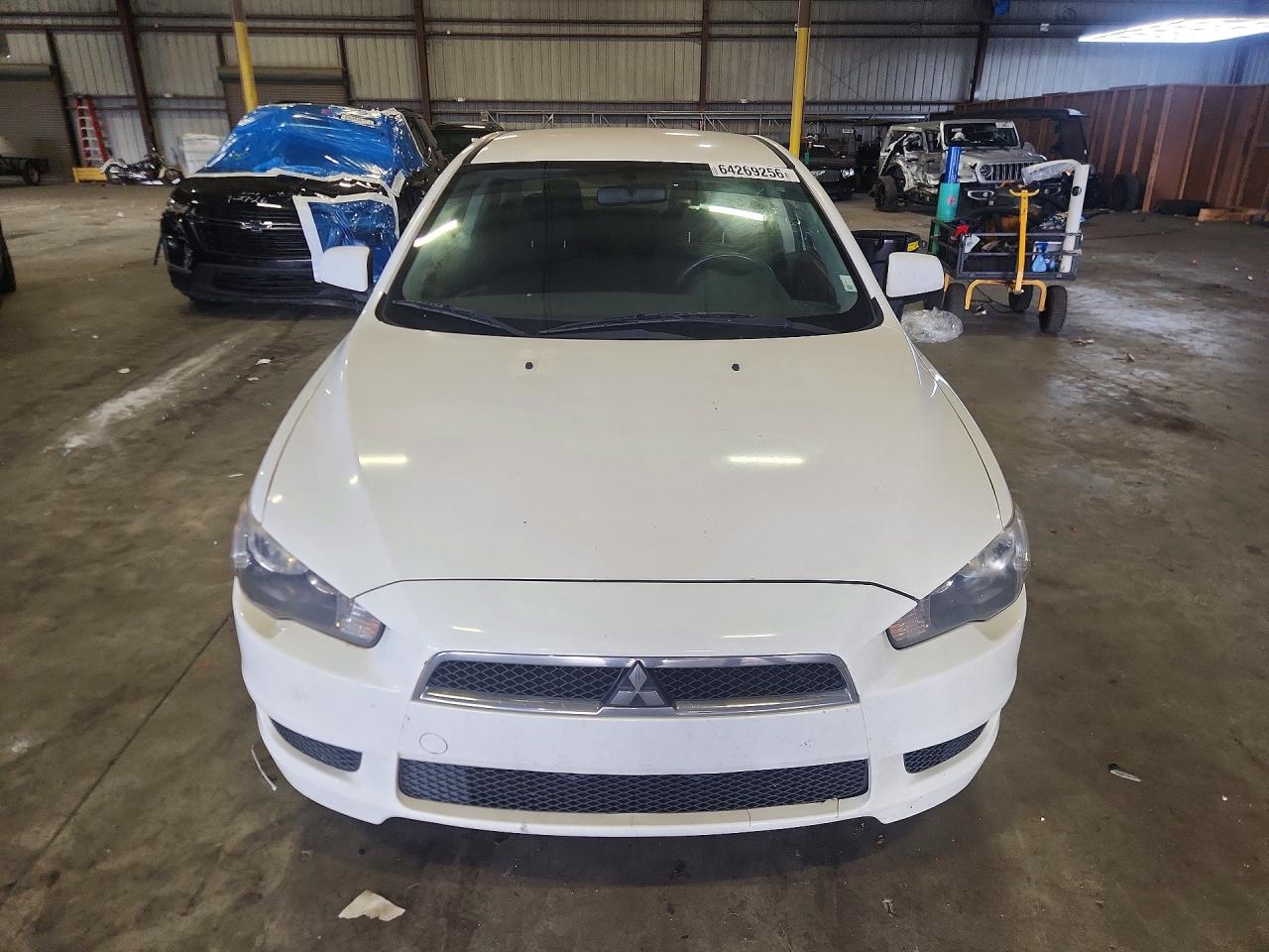 2013 Mitsubishi Lancer White vin: JA32U2FU5DU018154