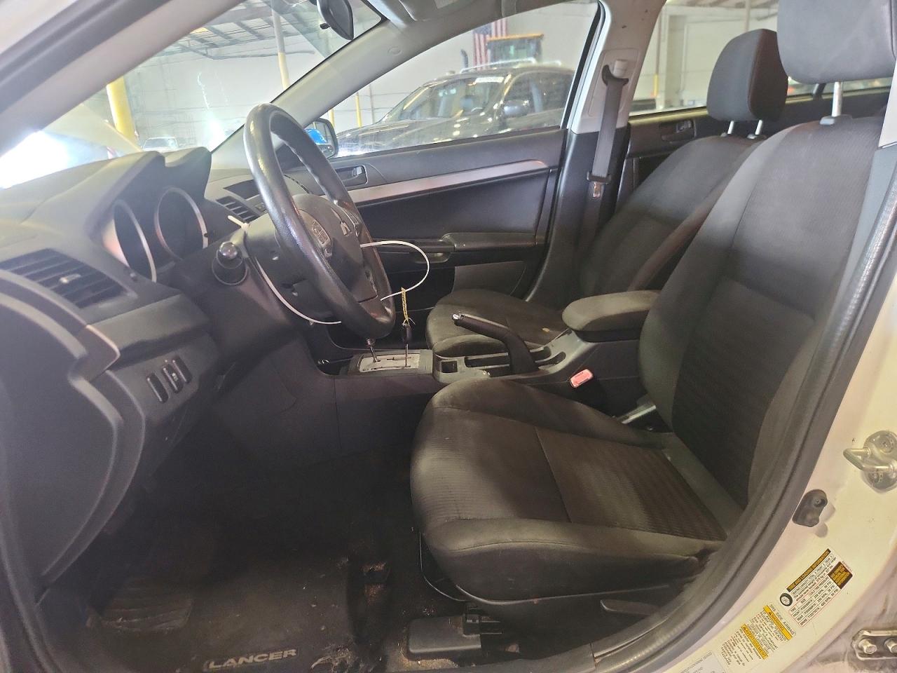 2013 Mitsubishi Lancer White vin: JA32U2FU5DU018154