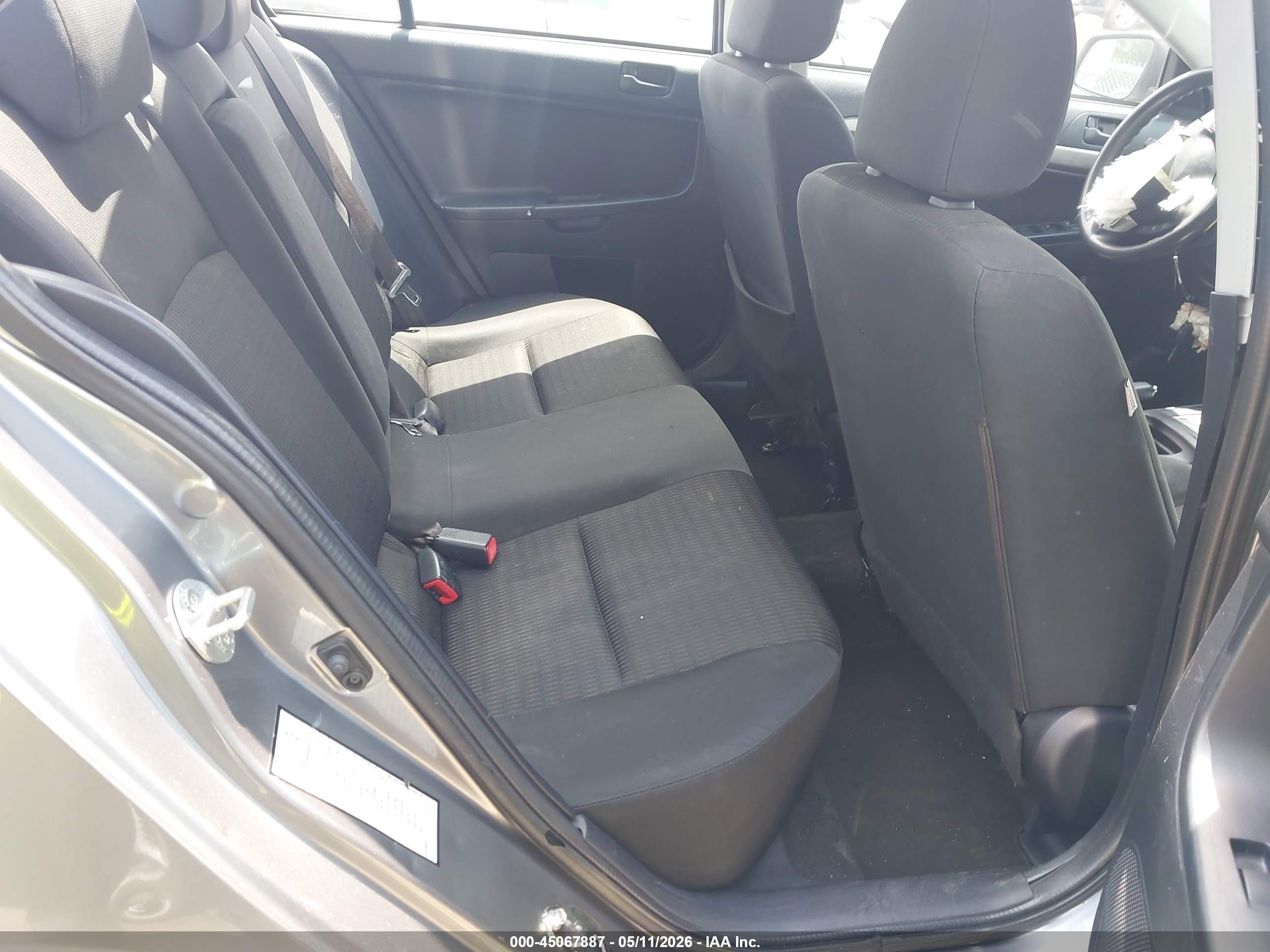 2013 Mitsubishi Lancer Es Gray vin: JA32U2FU5DU020048