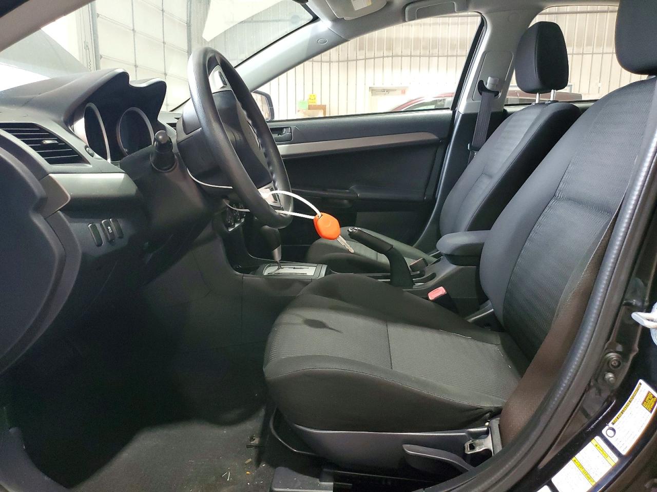 2013 Mitsubishi Lancer Es/es Sport Black vin: JA32U2FU5DU020874