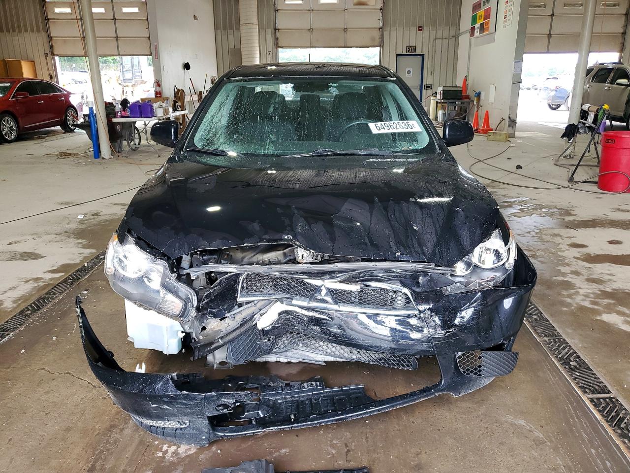 2013 Mitsubishi Lancer Es/es Sport Black vin: JA32U2FU5DU020874