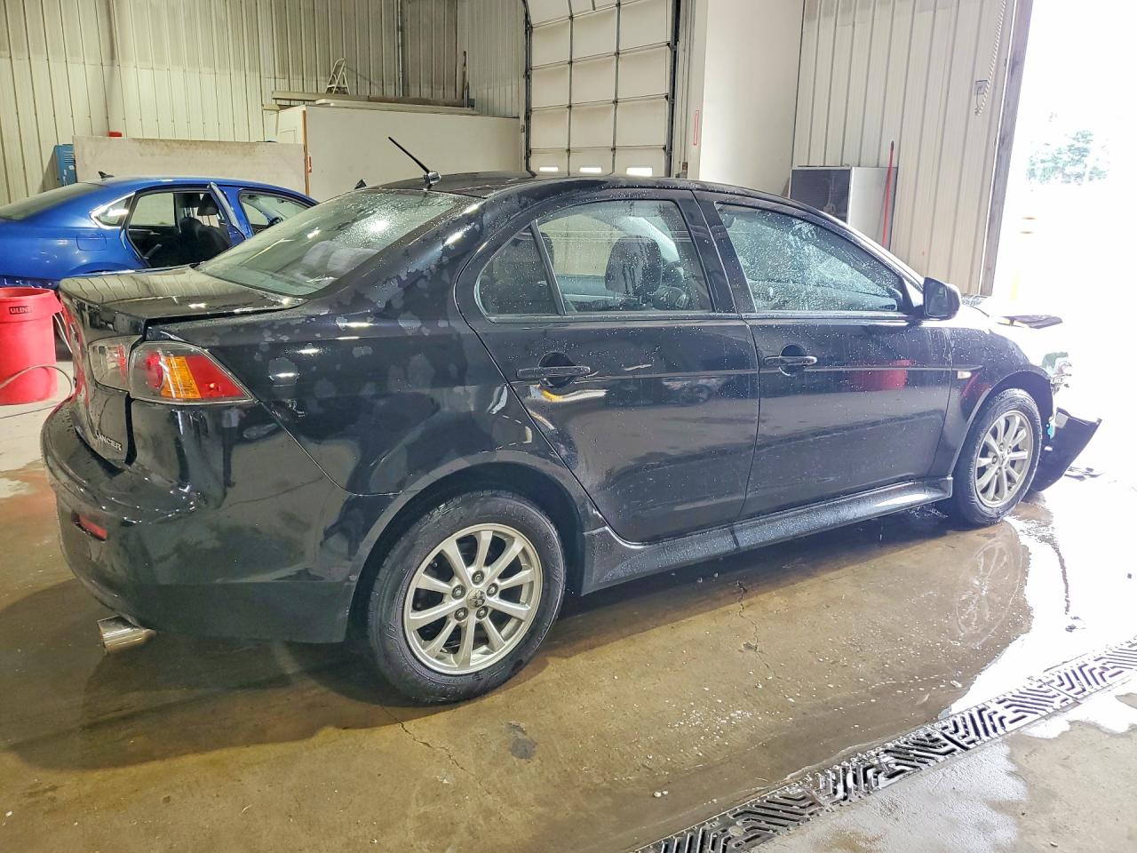 2013 Mitsubishi Lancer Es/es Sport Black vin: JA32U2FU5DU020874