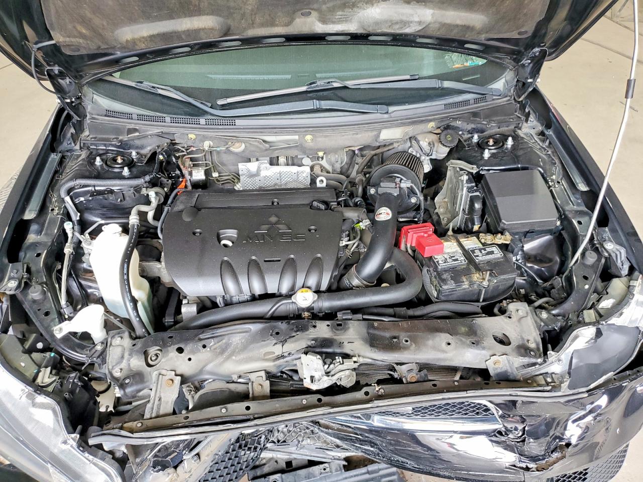 2013 Mitsubishi Lancer Es/es Sport Black vin: JA32U2FU5DU020874