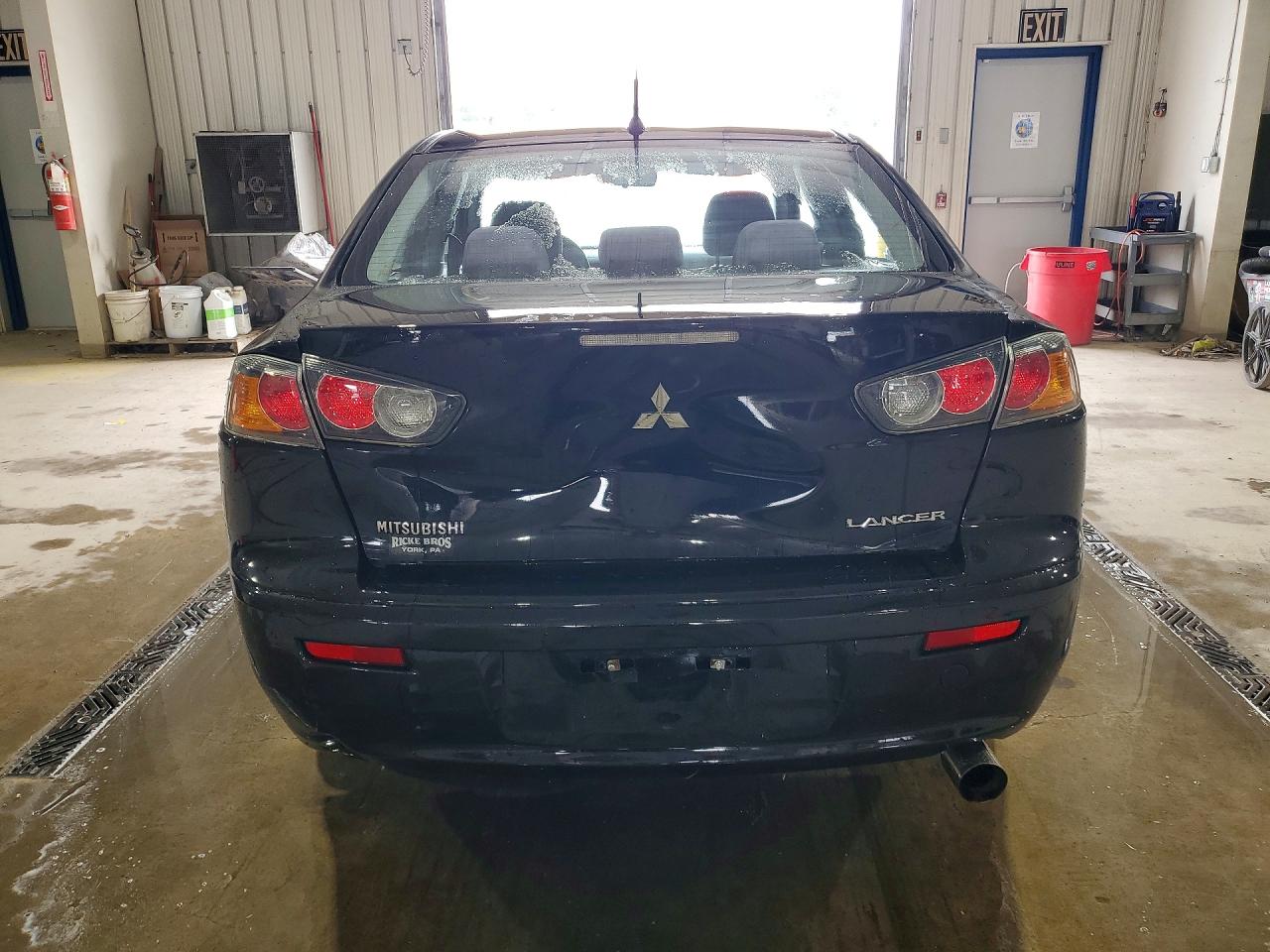 2013 Mitsubishi Lancer Es/es Sport Black vin: JA32U2FU5DU020874