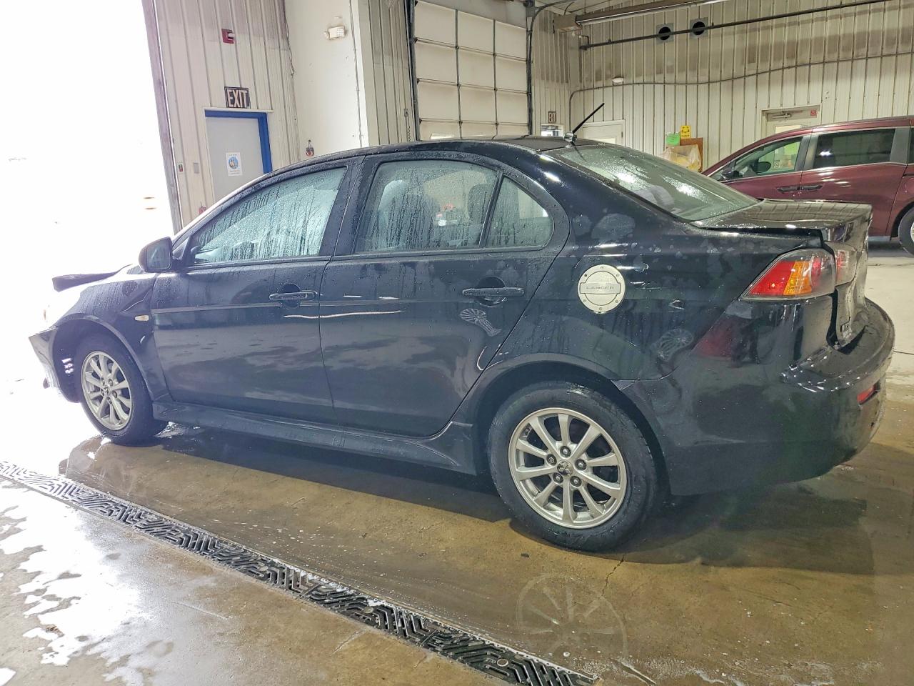 2013 Mitsubishi Lancer Es/es Sport Black vin: JA32U2FU5DU020874