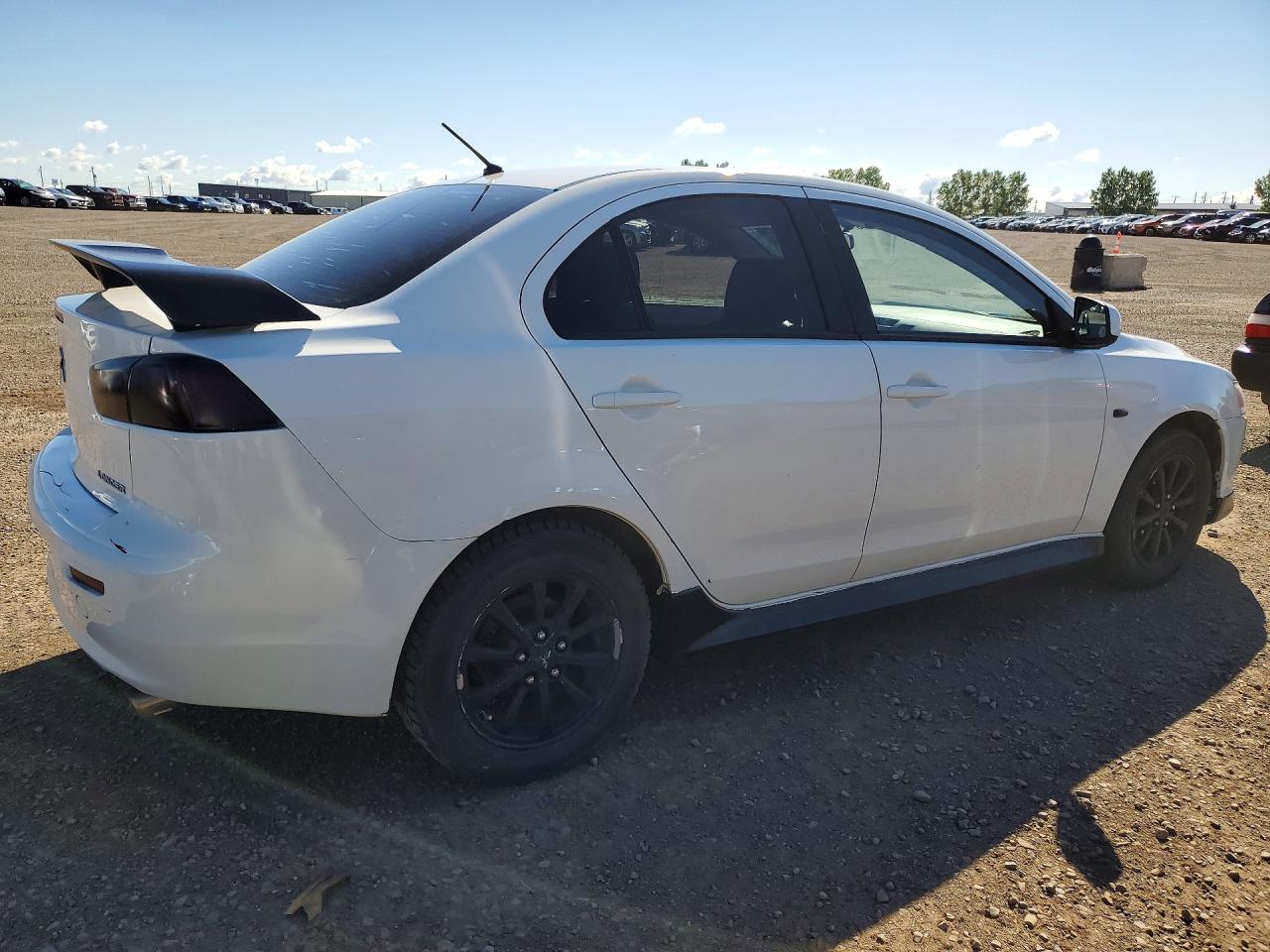 2013 Mitsubishi Lancer Es White vin: JA32U2FU5DU604420