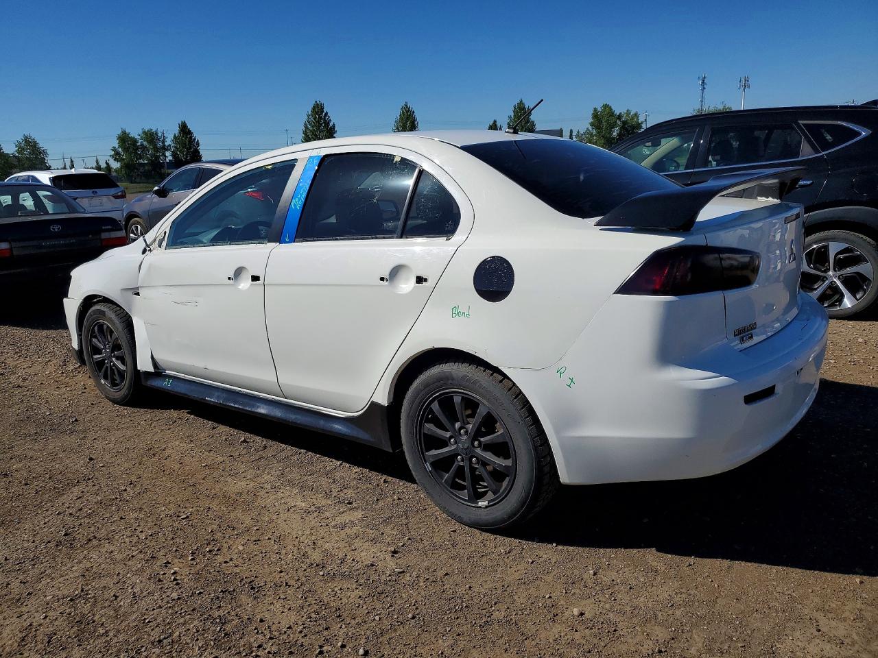 2013 Mitsubishi Lancer Es White vin: JA32U2FU5DU604420