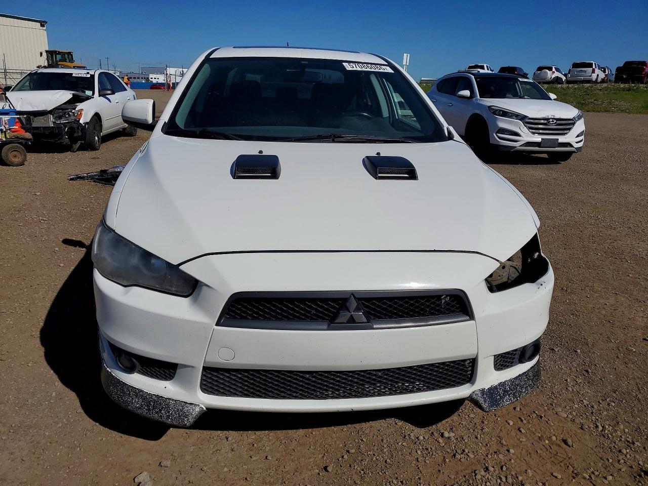 2013 Mitsubishi Lancer Es White vin: JA32U2FU5DU604420