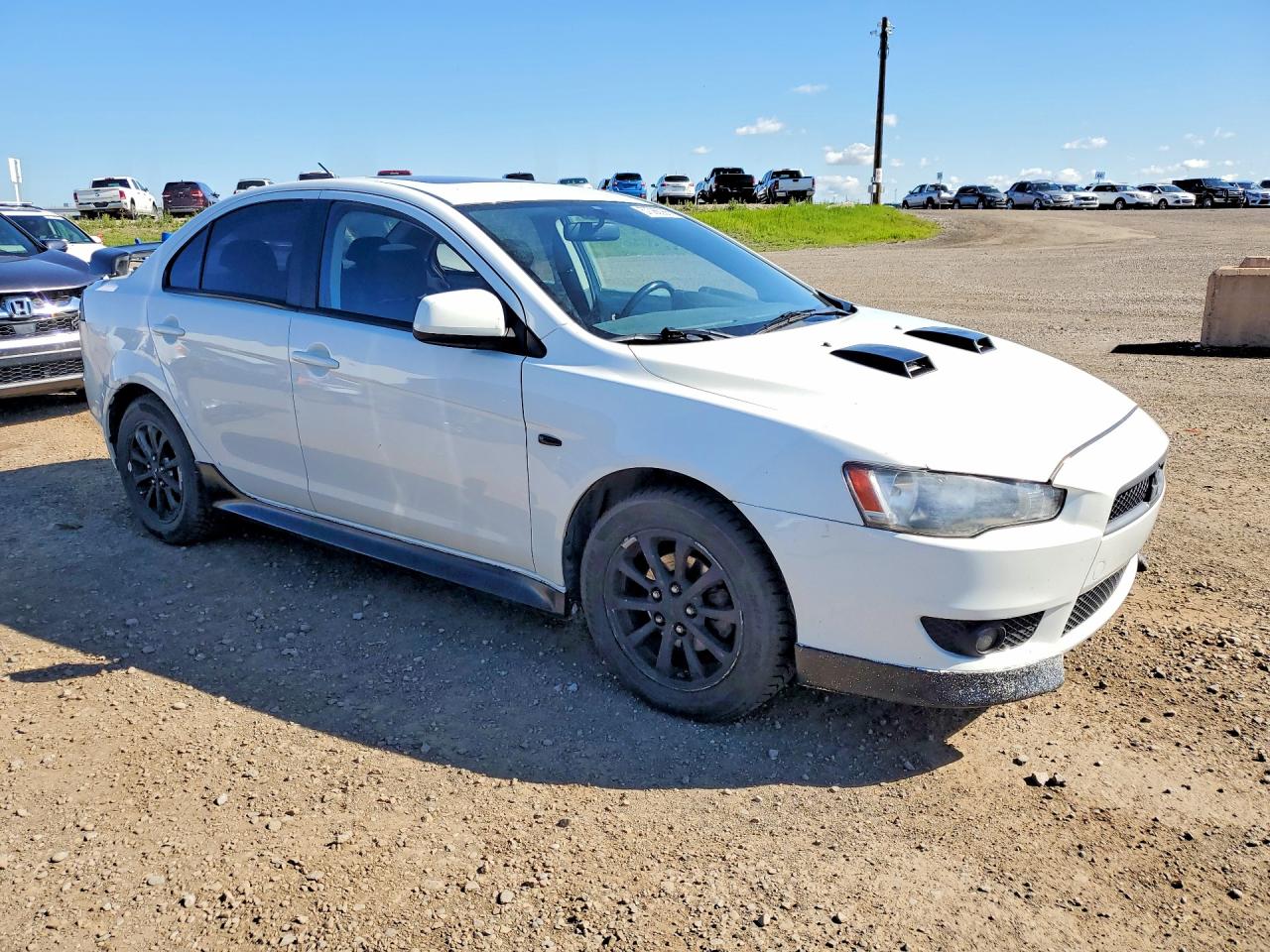 2013 Mitsubishi Lancer Es White vin: JA32U2FU5DU604420