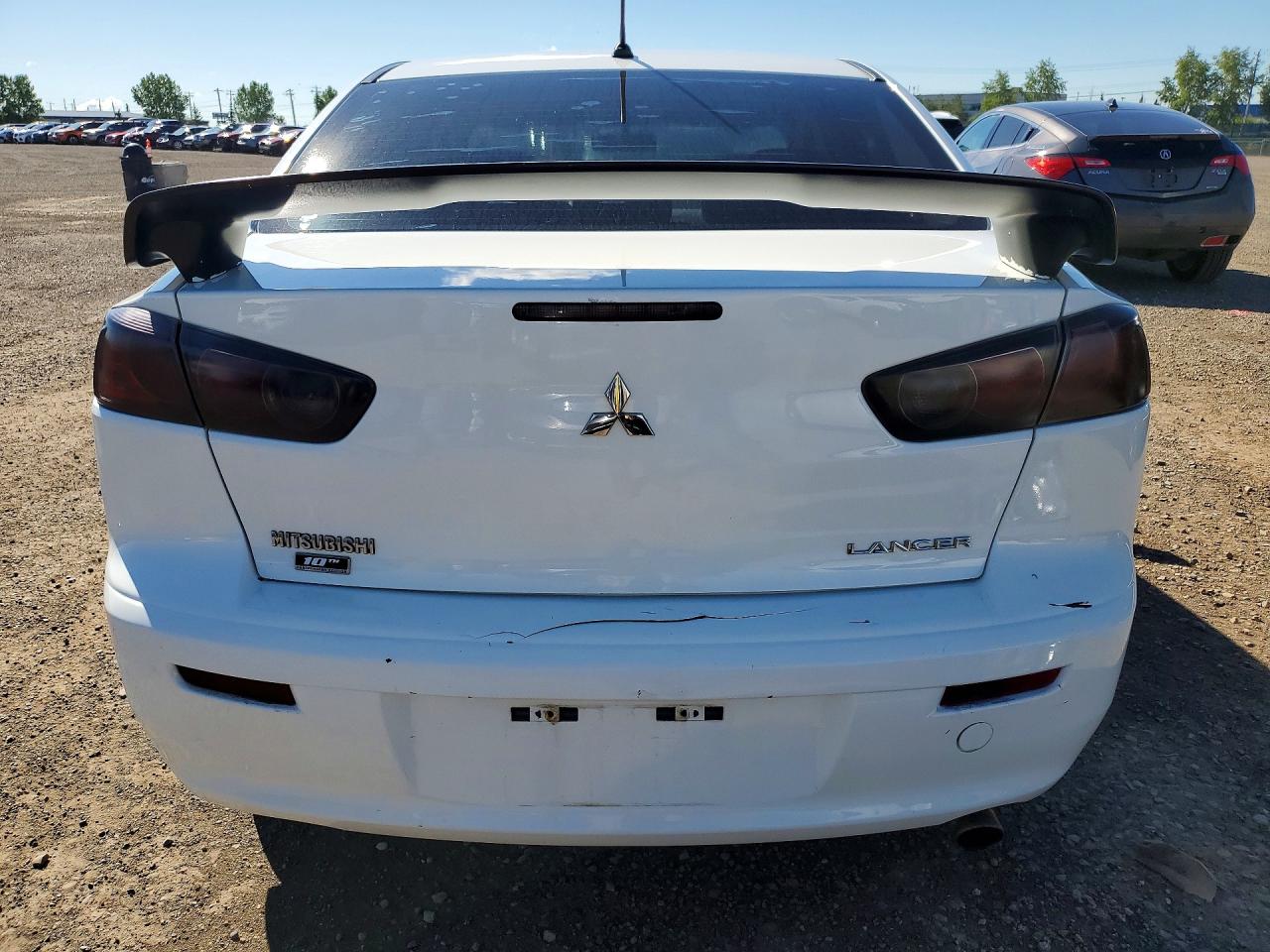 2013 Mitsubishi Lancer Es White vin: JA32U2FU5DU604420