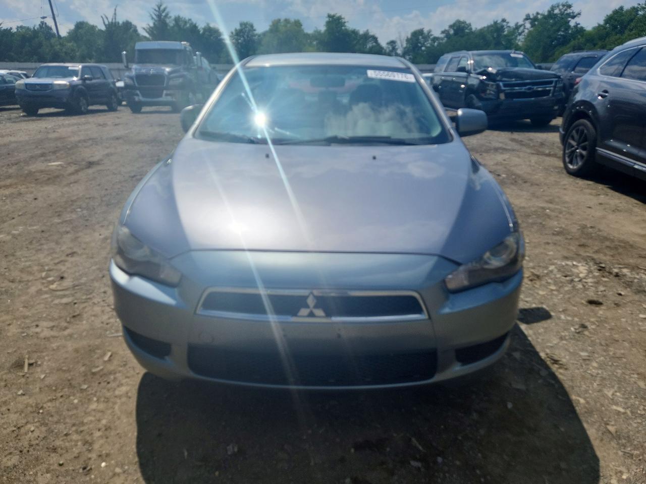 2014 Mitsubishi Lancer Es Silver vin: JA32U2FU5EU002618