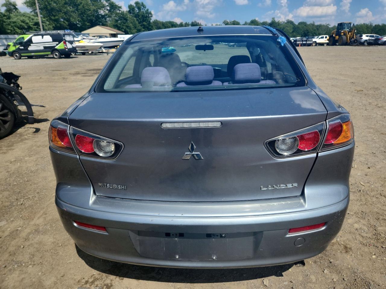 2014 Mitsubishi Lancer Es Silver vin: JA32U2FU5EU002618