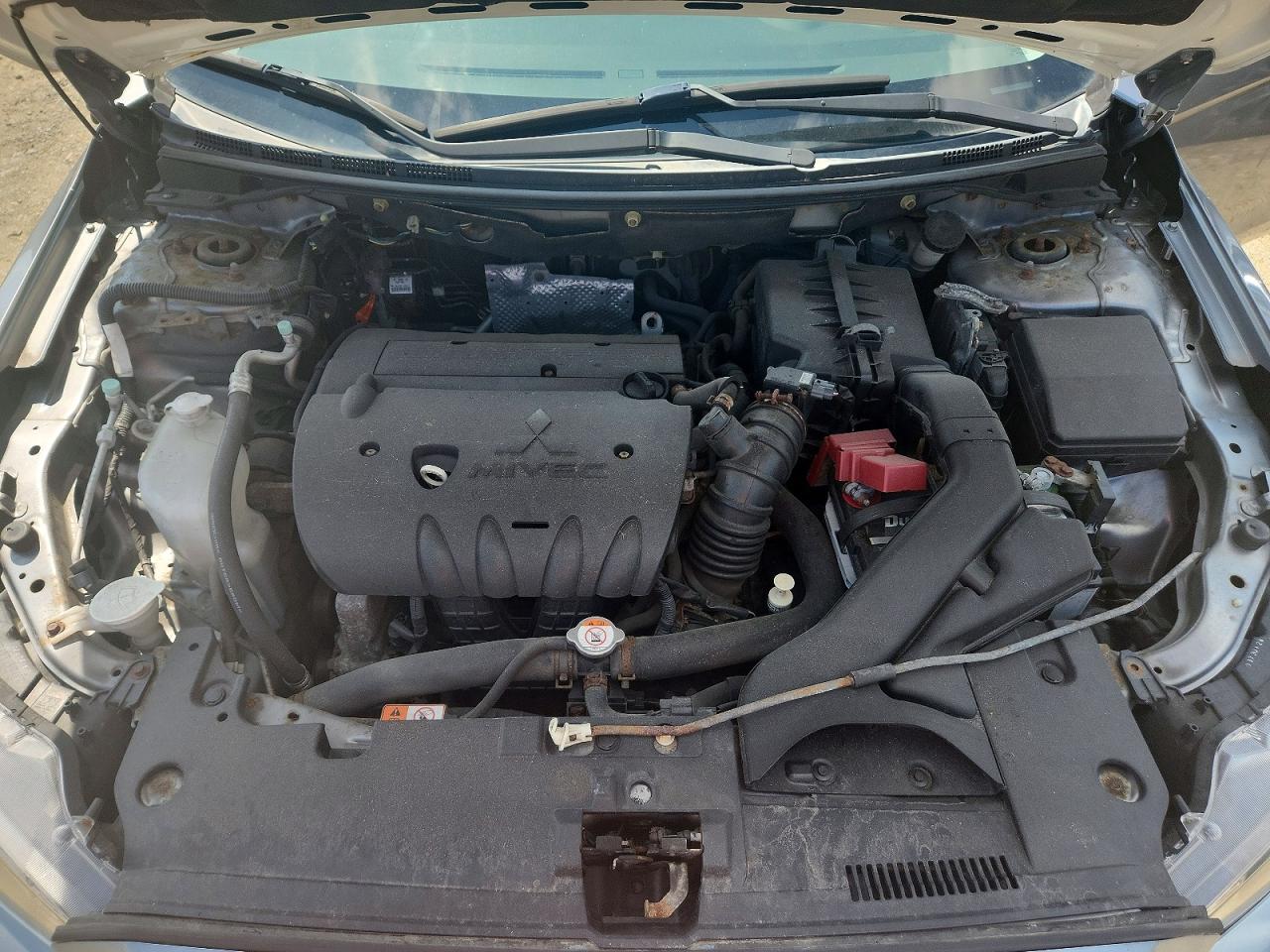2014 Mitsubishi Lancer Es Silver vin: JA32U2FU5EU002618