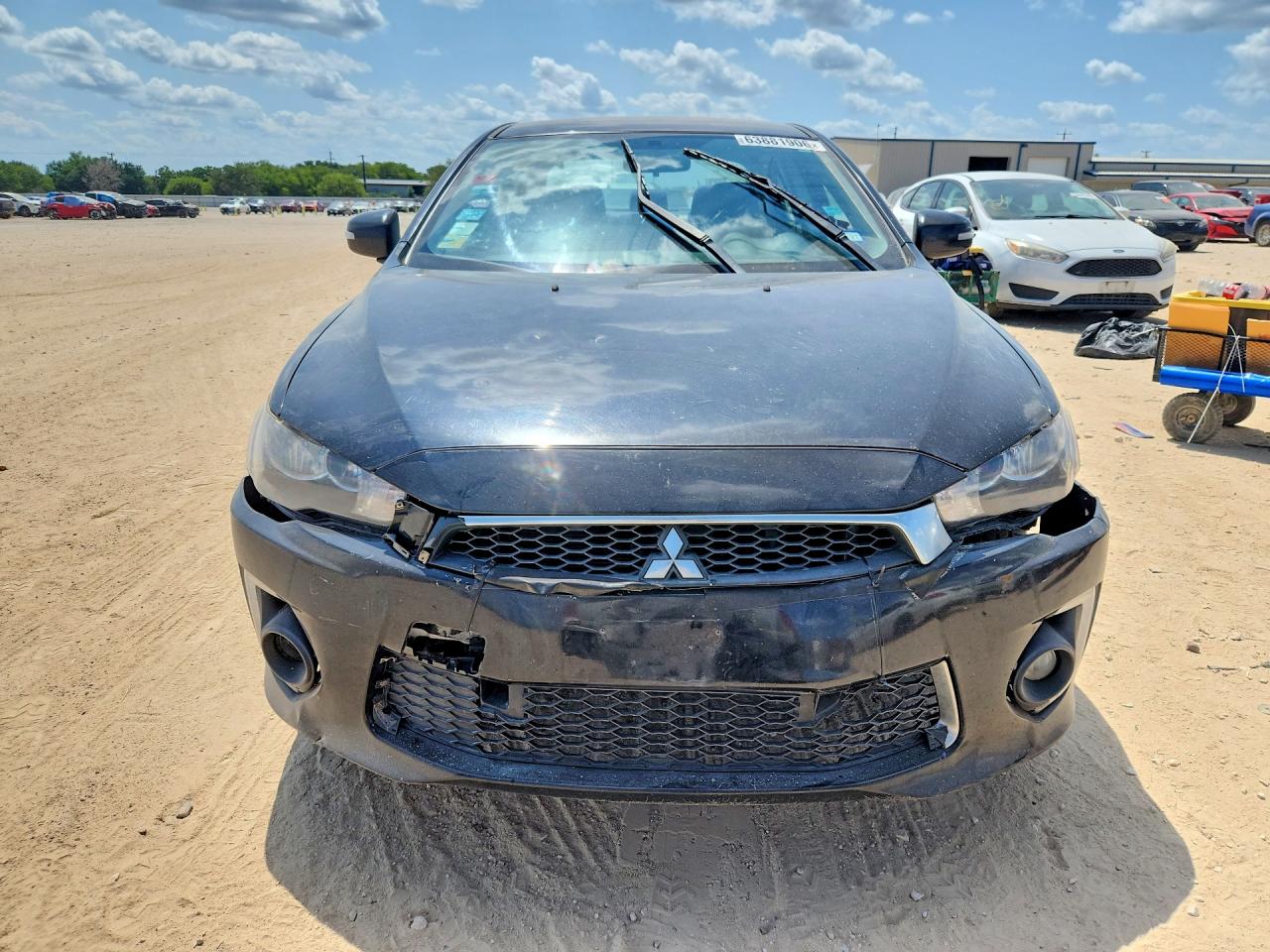 2016 Mitsubishi Lancer Es Black vin: JA32U2FU5GU002038