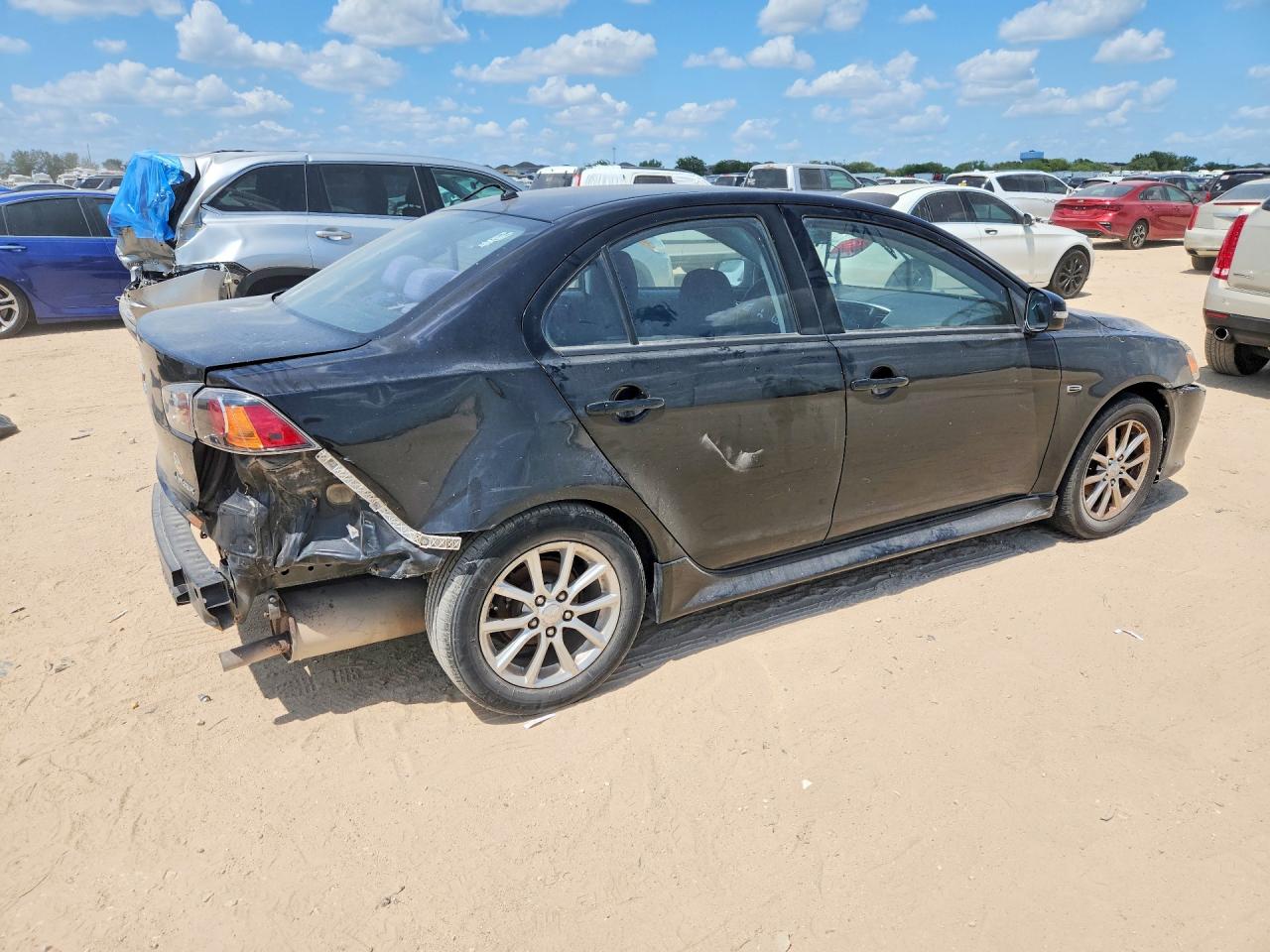 2016 Mitsubishi Lancer Es Black vin: JA32U2FU5GU002038