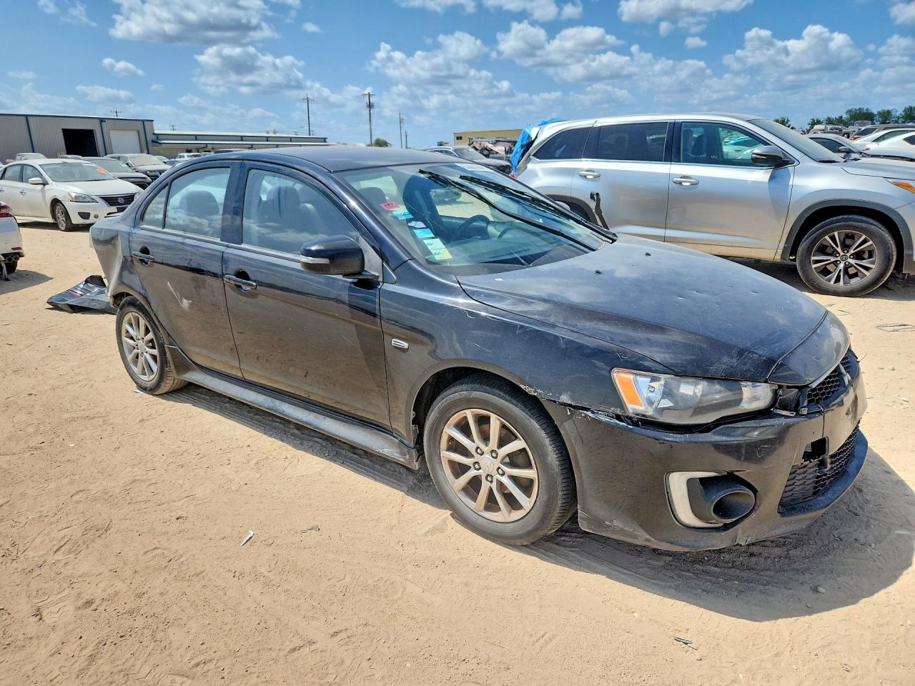 2016 Mitsubishi Lancer Es Black vin: JA32U2FU5GU002038