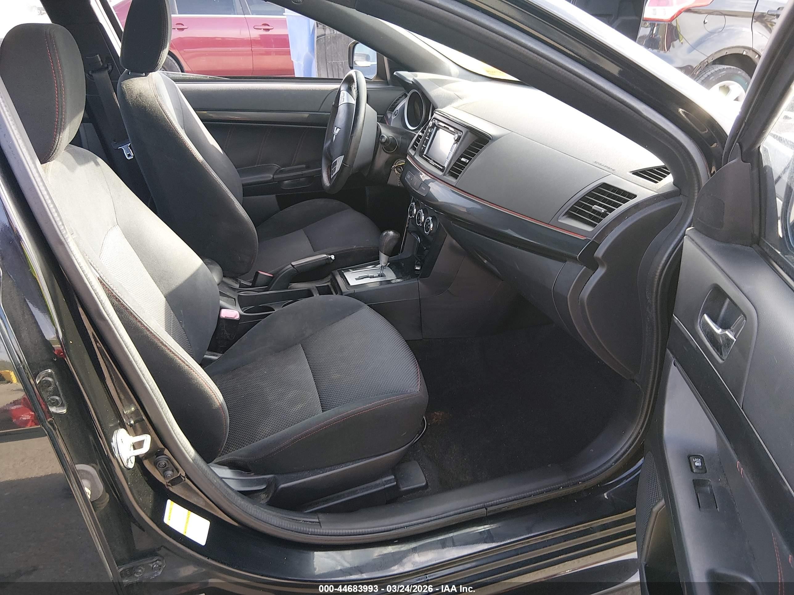 2017 Mitsubishi Lancer Le Черный vin: JA32U2FU5HU013039