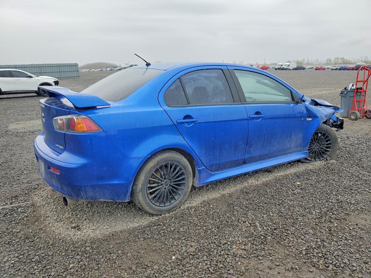 2012 Mitsubishi Lancer Es Blue vin: JA32U2FU6CU604330