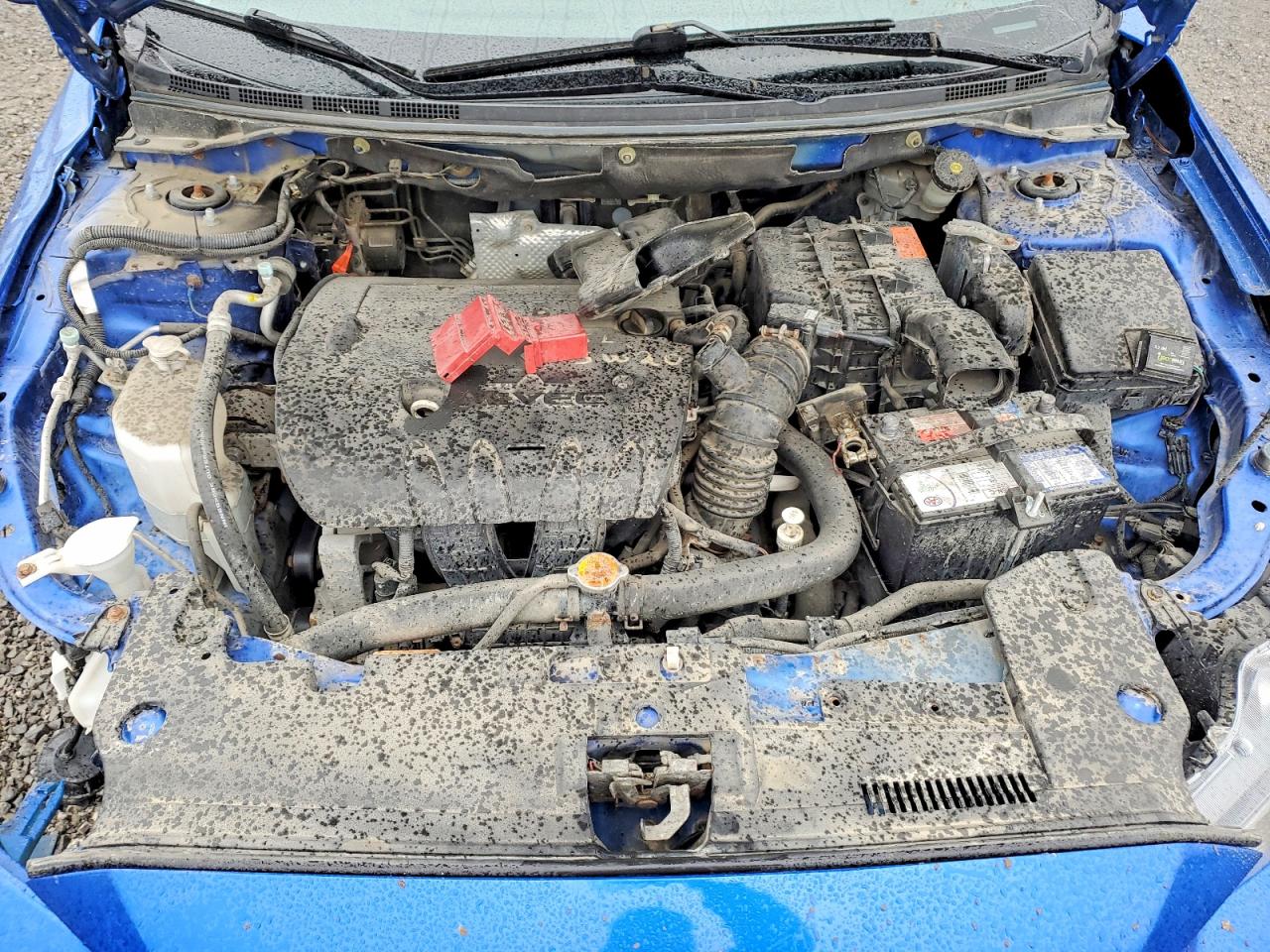 2012 Mitsubishi Lancer Es Blue vin: JA32U2FU6CU604330
