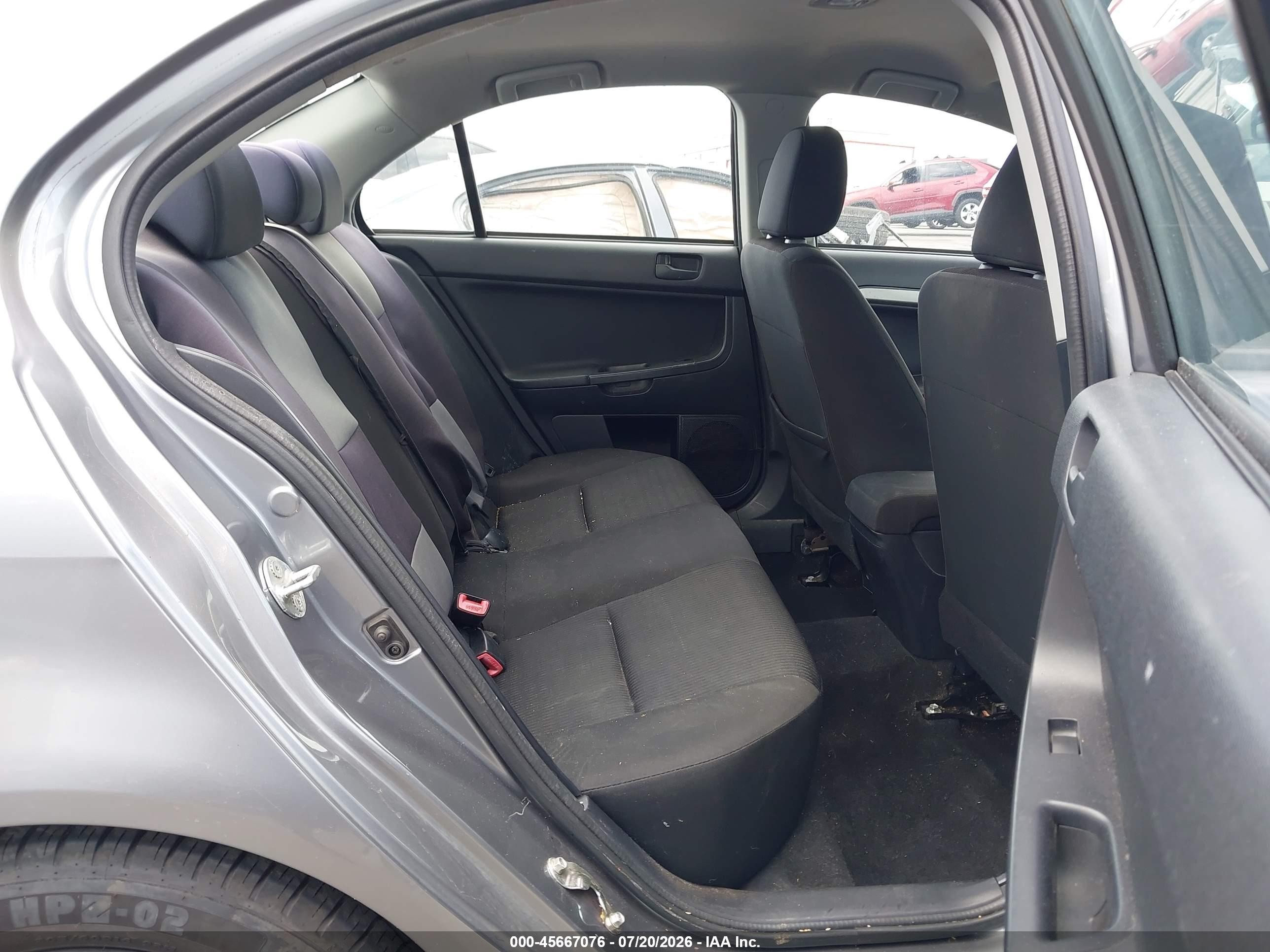 2013 Mitsubishi Lancer Es Gray vin: JA32U2FU6DU019037