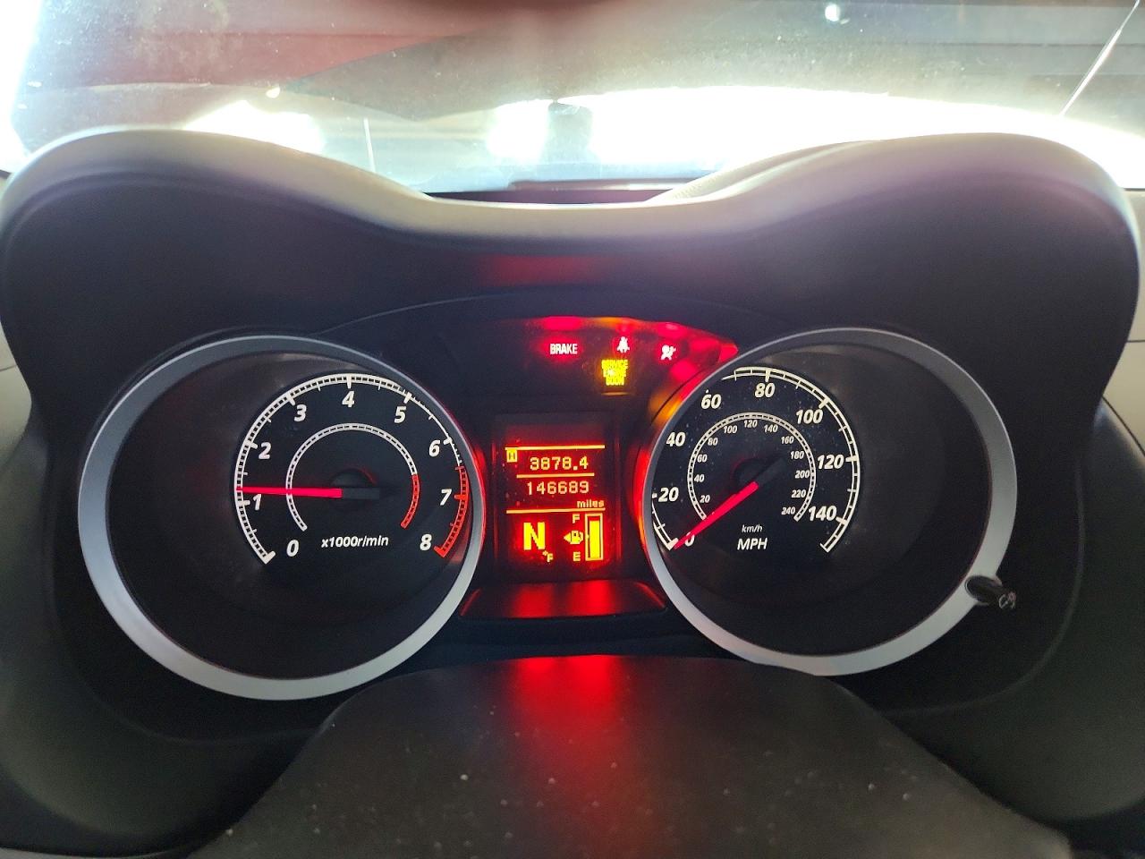 2013 Mitsubishi Lancer Es Burgundy vin: JA32U2FU6DU019975