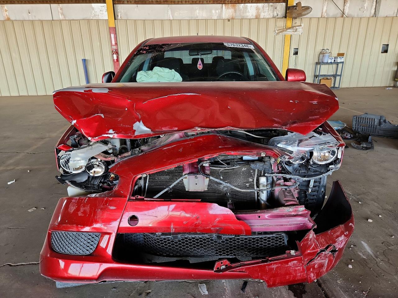 2013 Mitsubishi Lancer Es Burgundy vin: JA32U2FU6DU019975