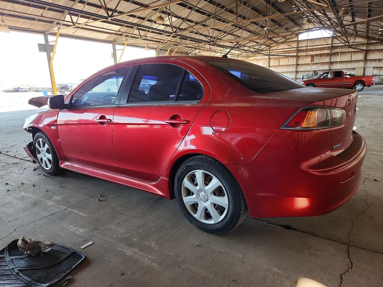 2013 Mitsubishi Lancer Es Burgundy vin: JA32U2FU6DU019975