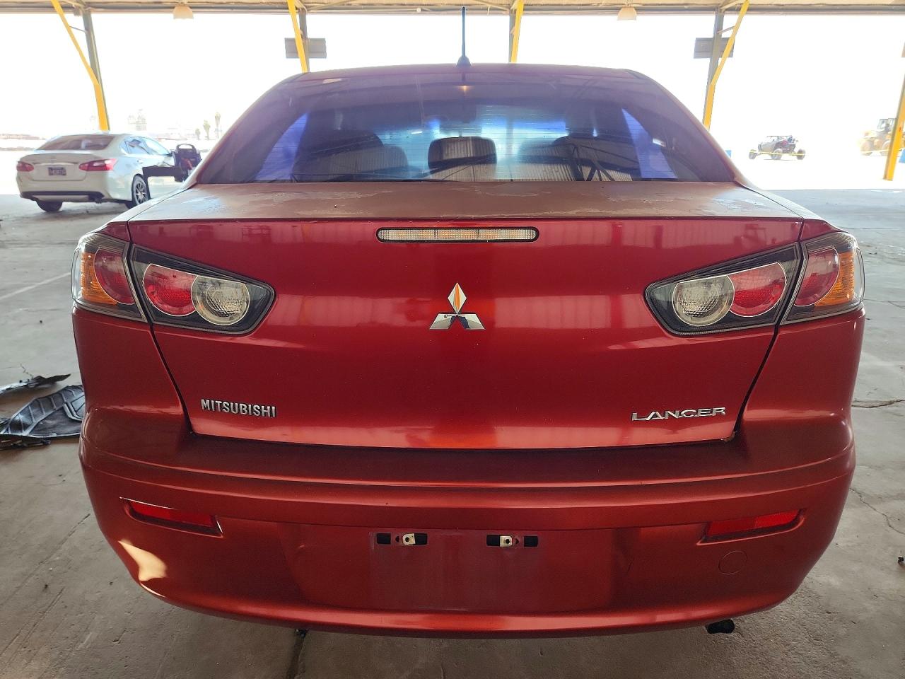2013 Mitsubishi Lancer Es Burgundy vin: JA32U2FU6DU019975