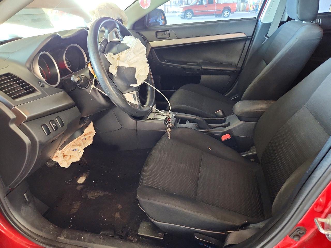 2013 Mitsubishi Lancer Es Burgundy vin: JA32U2FU6DU019975