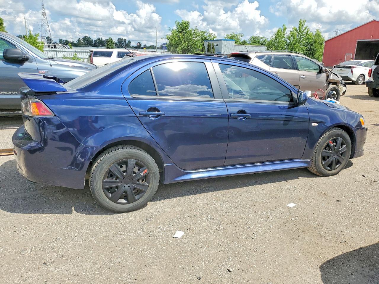 2013 Mitsubishi Lancer Es/es Sport Blue vin: JA32U2FU6DU602336