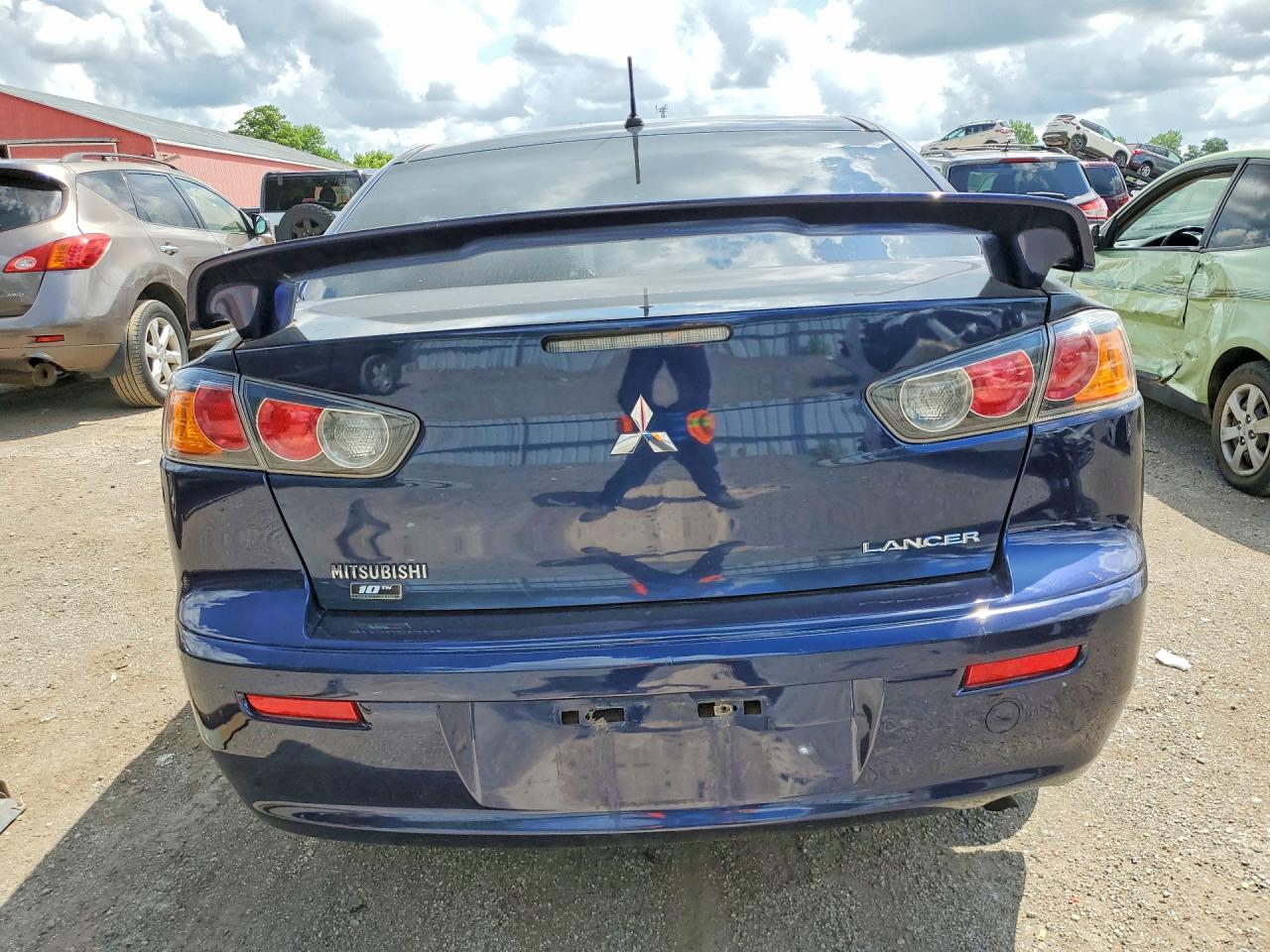2013 Mitsubishi Lancer Es/es Sport Blue vin: JA32U2FU6DU602336