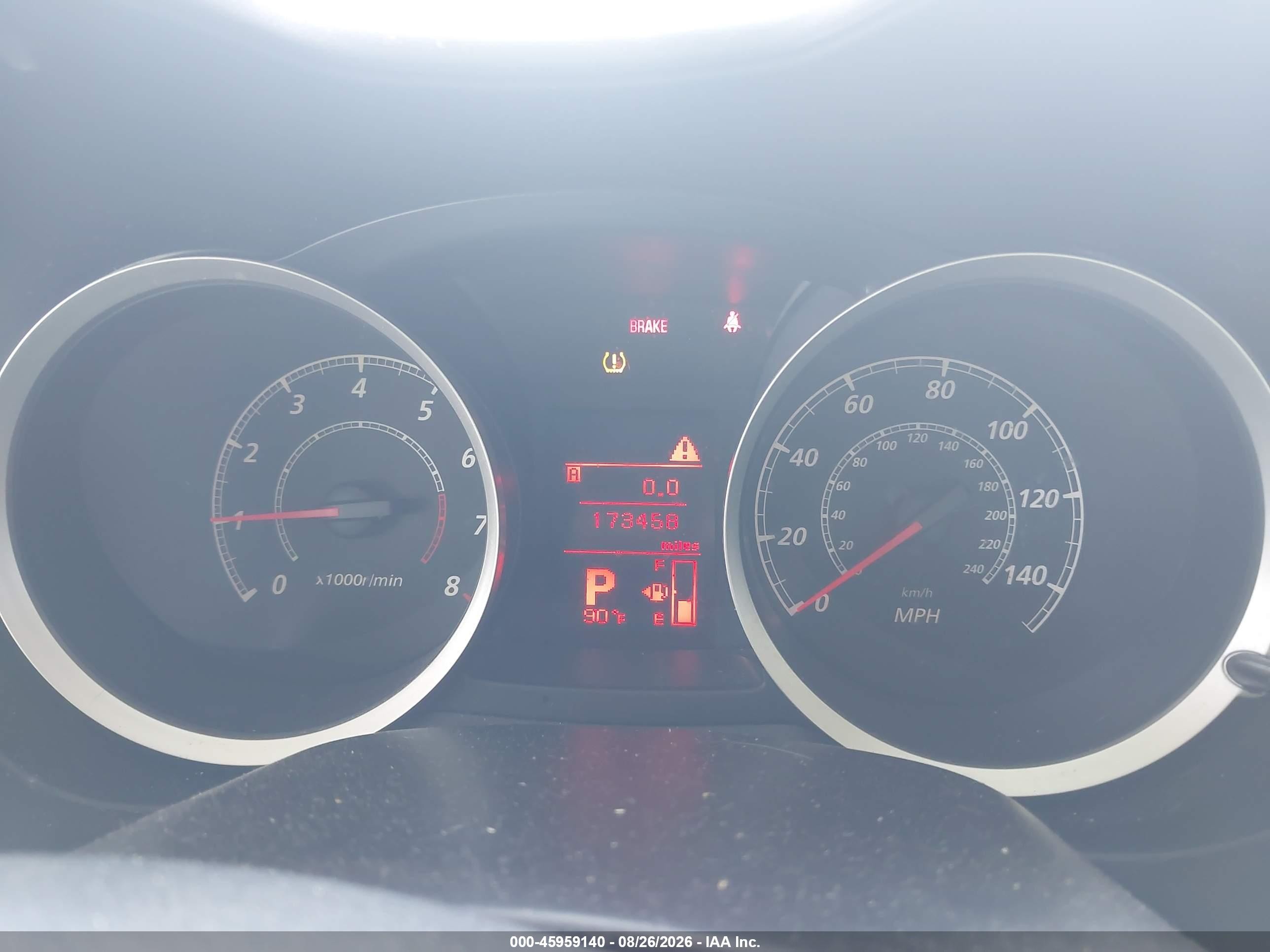 2014 Mitsubishi Lancer Es Gray vin: JA32U2FU6EU017385