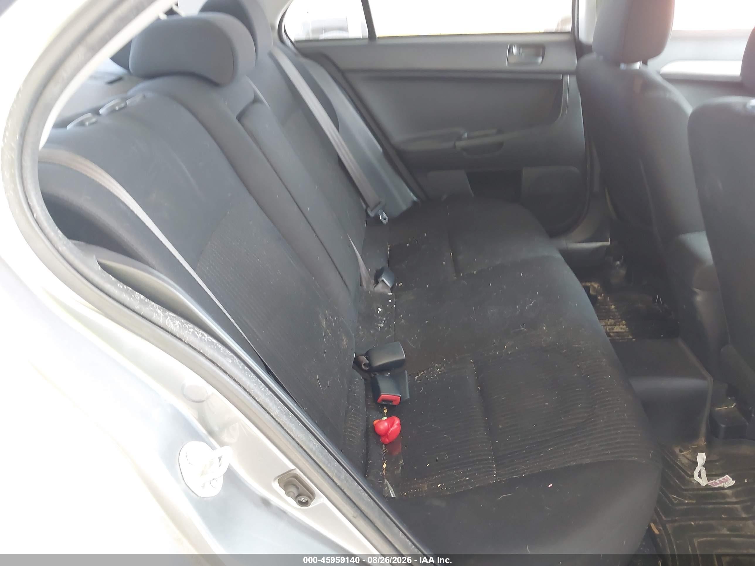 2014 Mitsubishi Lancer Es Gray vin: JA32U2FU6EU017385