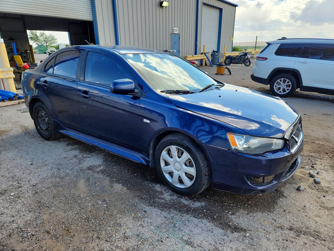 2014 Mitsubishi Lancer Es Blue vin: JA32U2FU6EU022473
