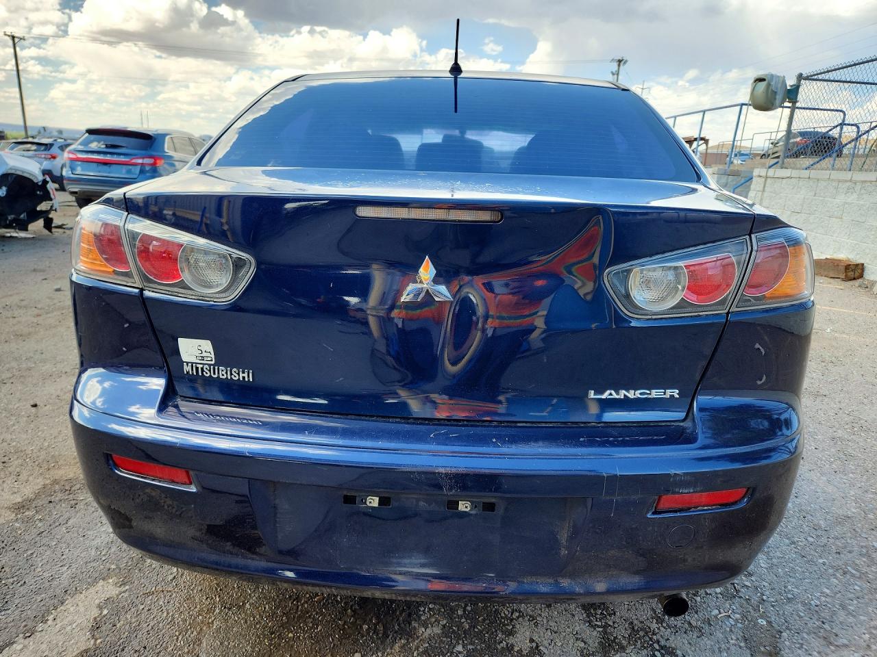 2014 Mitsubishi Lancer Es Blue vin: JA32U2FU6EU022473