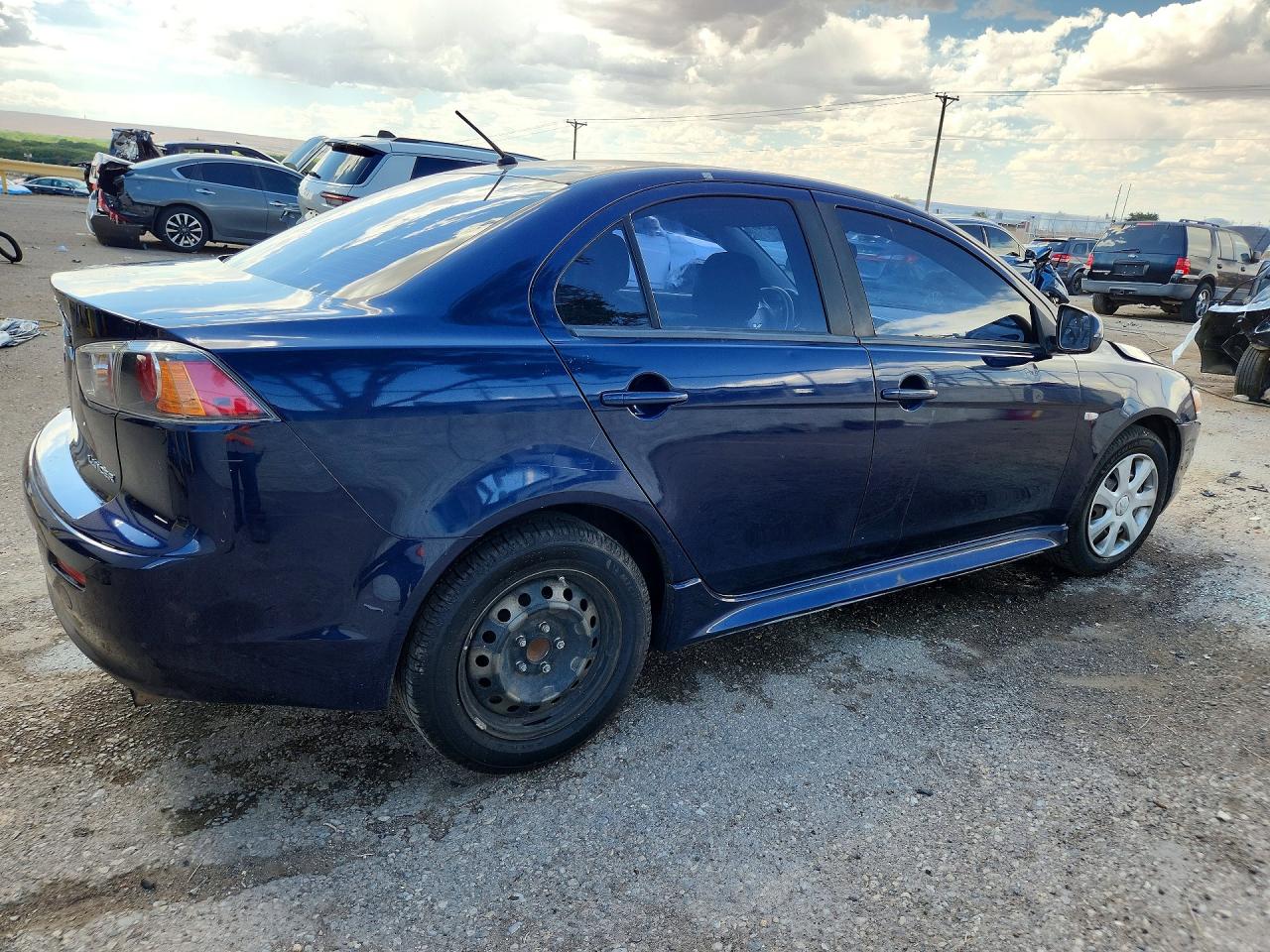 2014 Mitsubishi Lancer Es Blue vin: JA32U2FU6EU022473