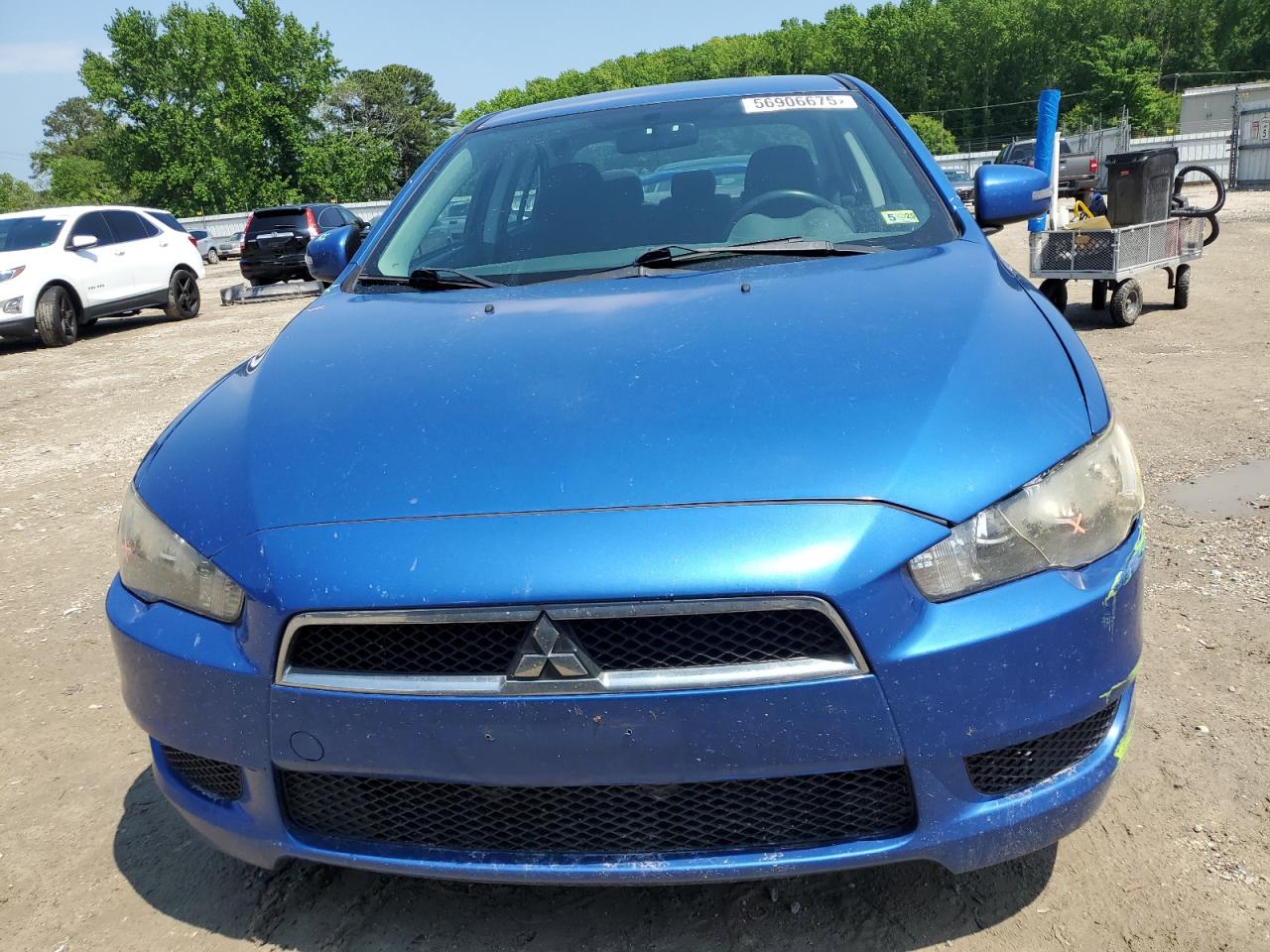 2015 Mitsubishi Lancer Es Blue vin: JA32U2FU6FU017792