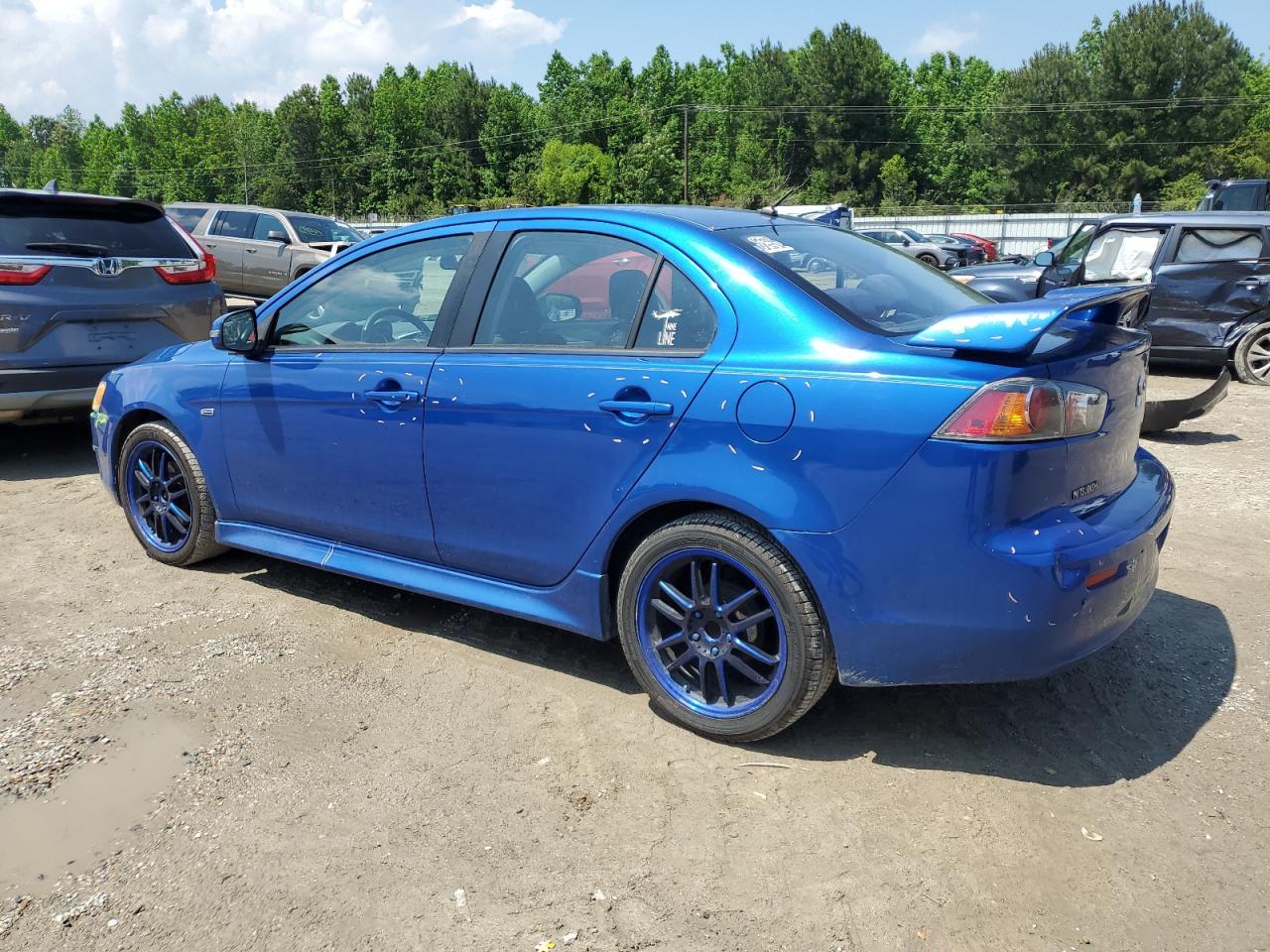 2015 Mitsubishi Lancer Es Blue vin: JA32U2FU6FU017792